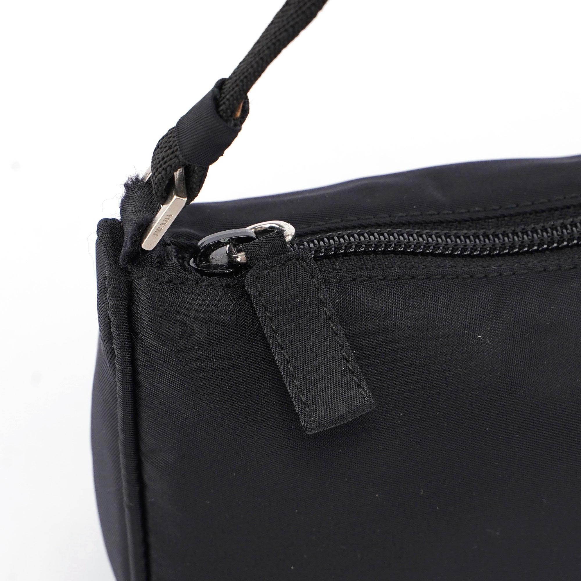 Prada Black Tessuto Mini Hobo