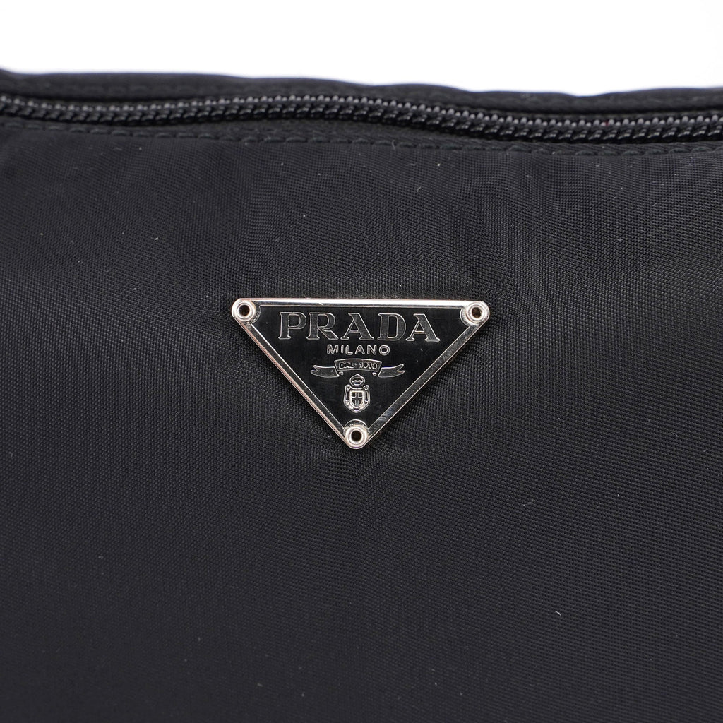 Prada Black Tessuto Mini Hobo