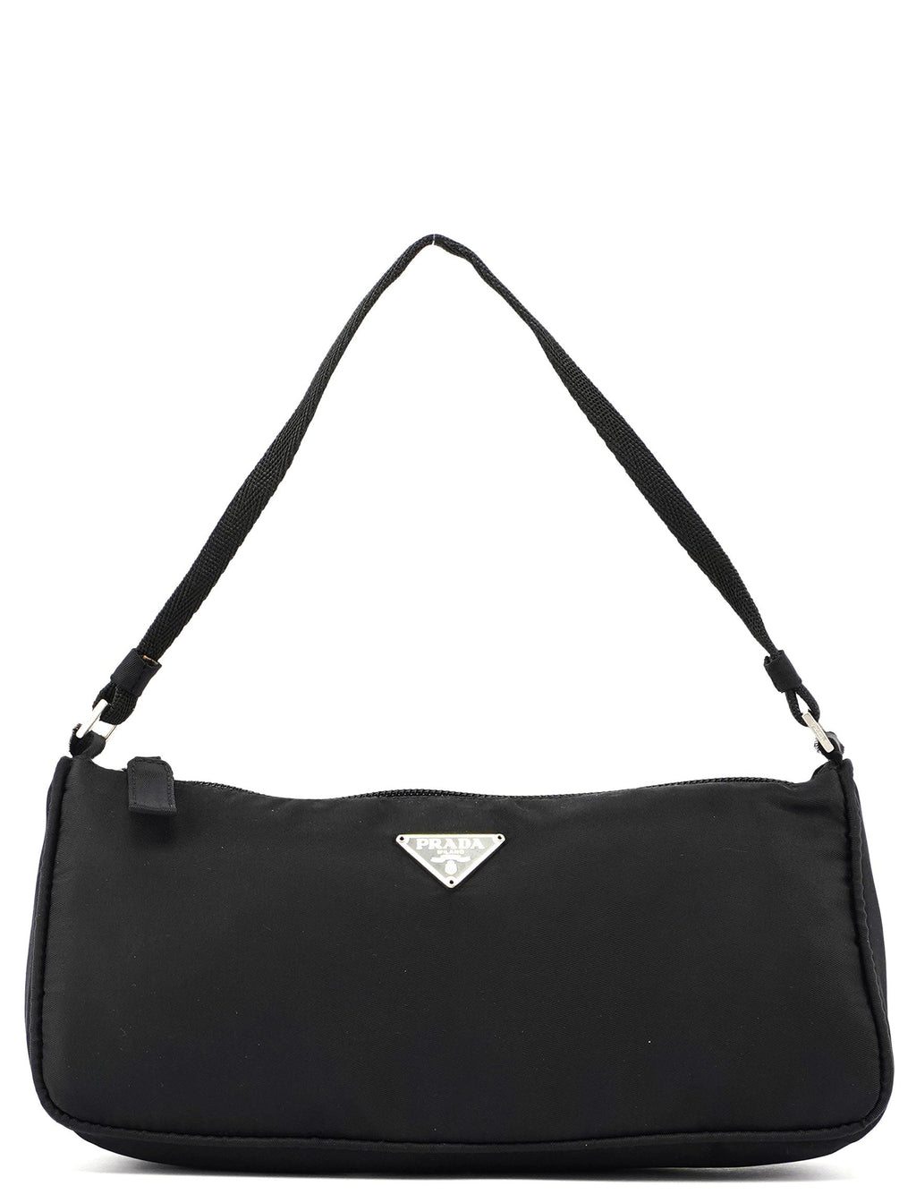 Prada Black Tessuto Mini Hobo
