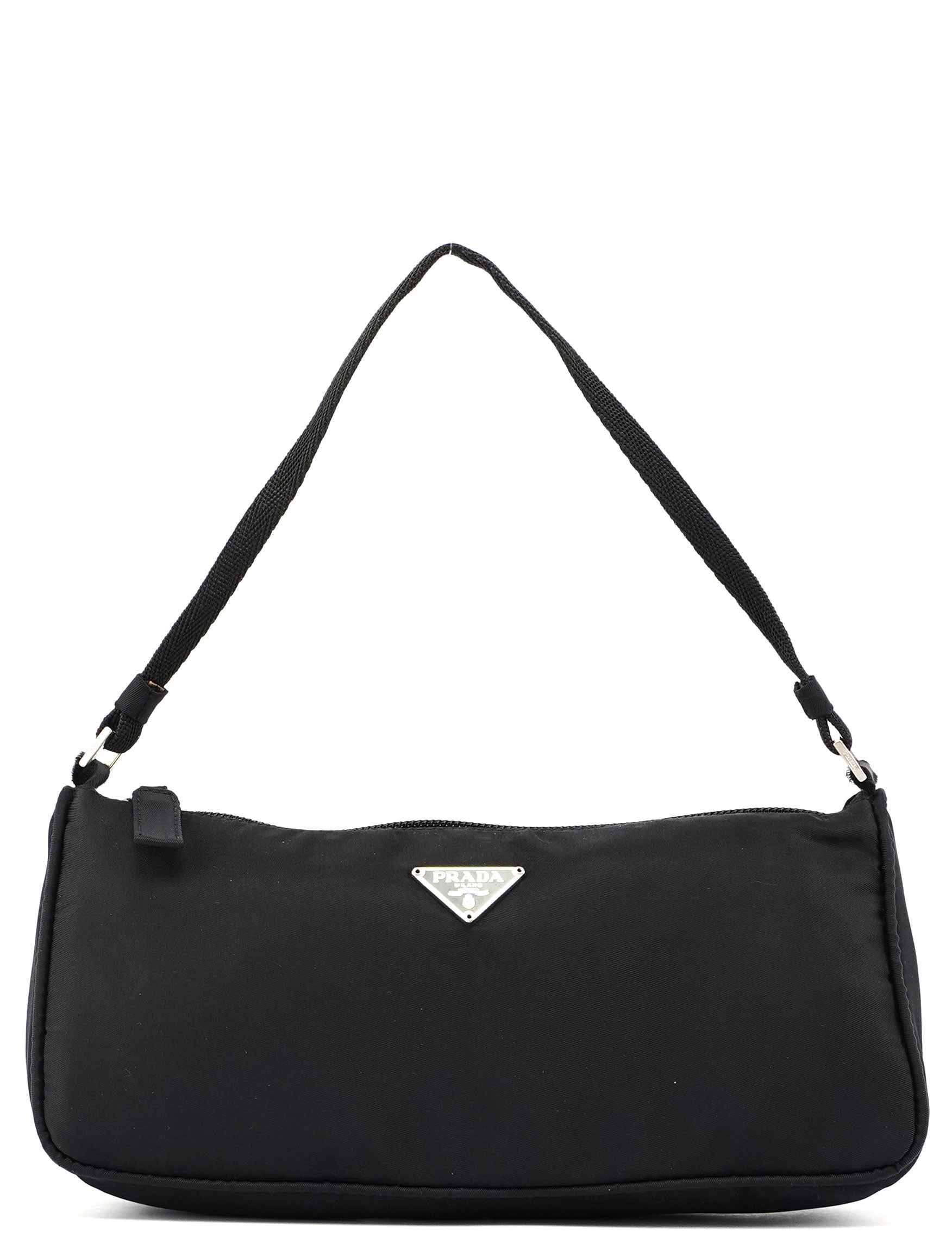 Prada Black Tessuto Mini Hobo
