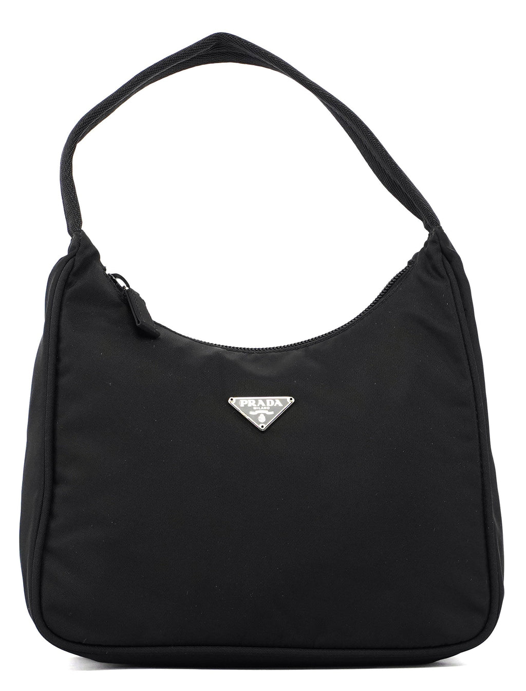 Prada Black Tessuto Mini Hobo
