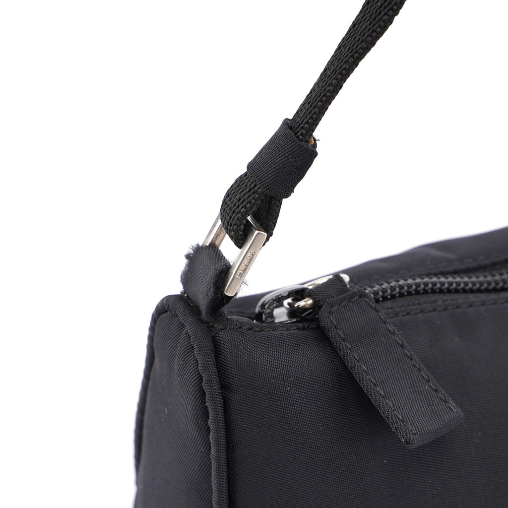 Prada Black Tessuto Mini Hobo