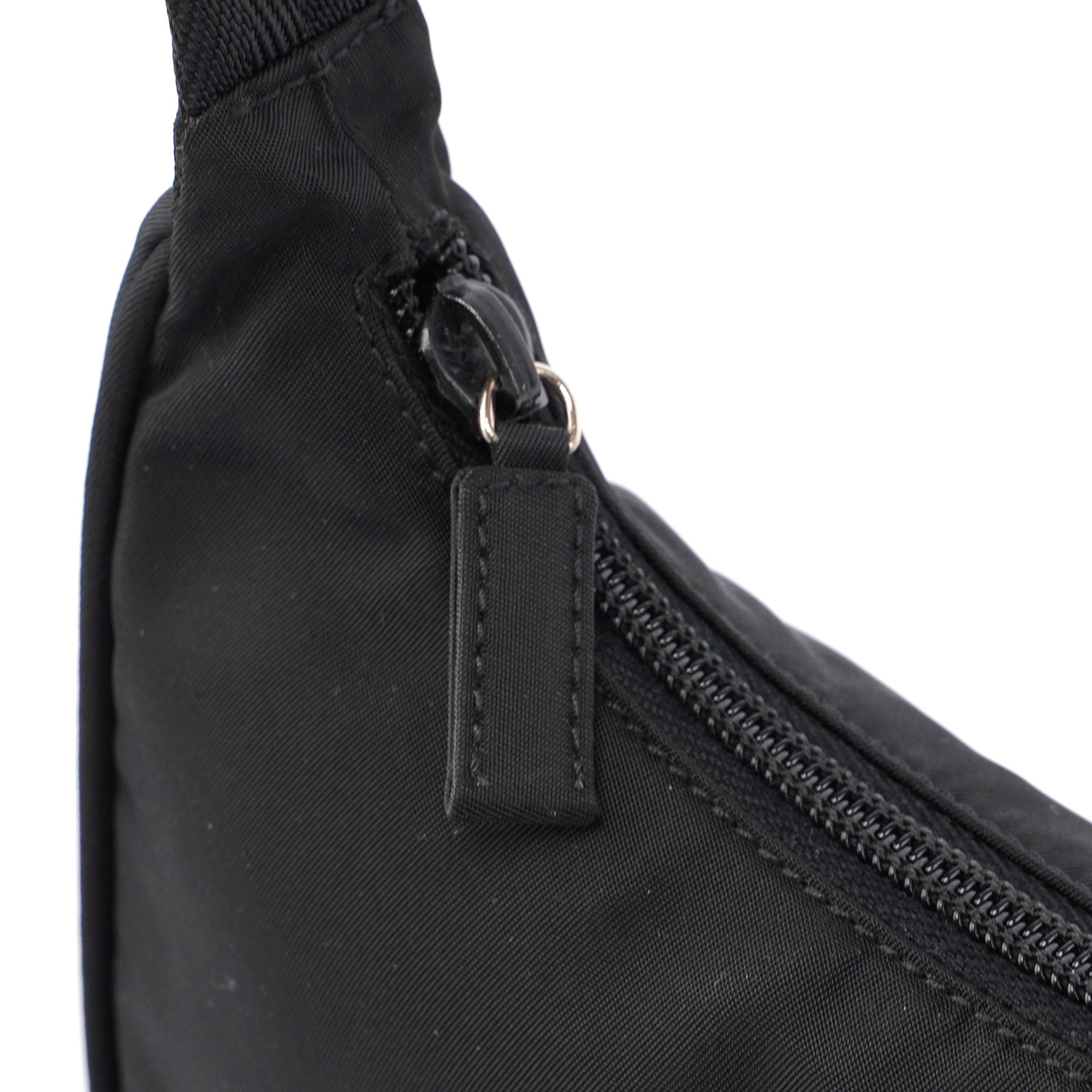 Prada Black Tessuto Mini Hobo