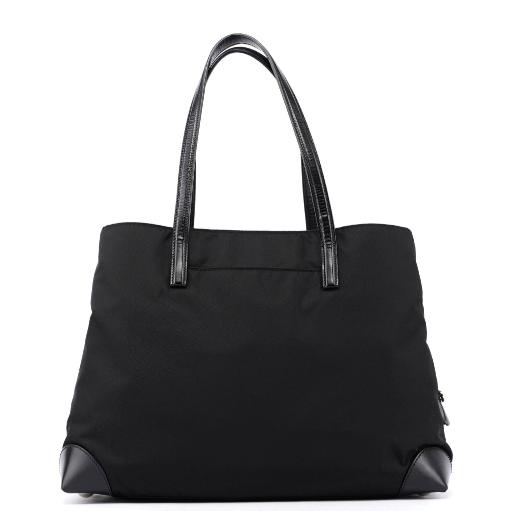 Prada Black Tessuto Tote