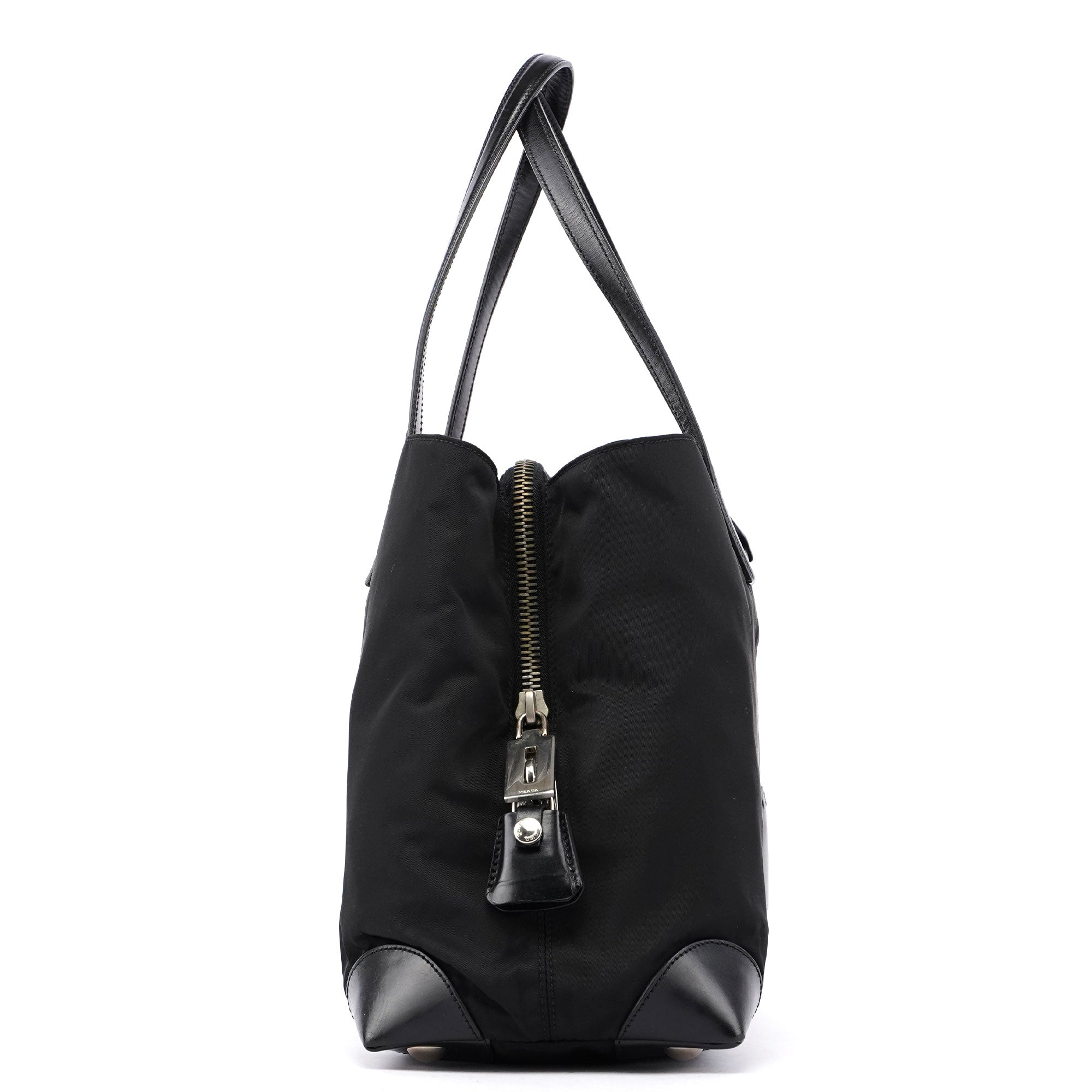 Prada Black Tessuto Tote