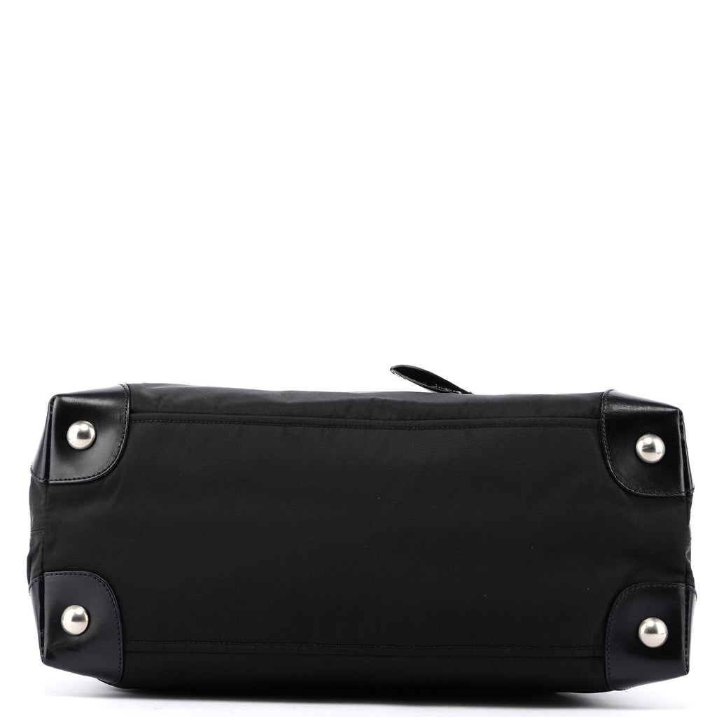 Prada Black Tessuto Tote