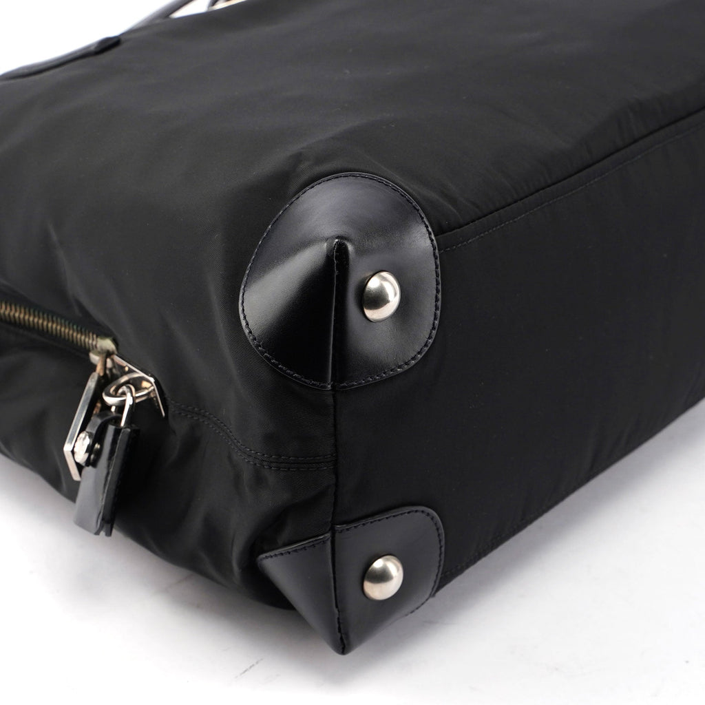 Prada Black Tessuto Tote