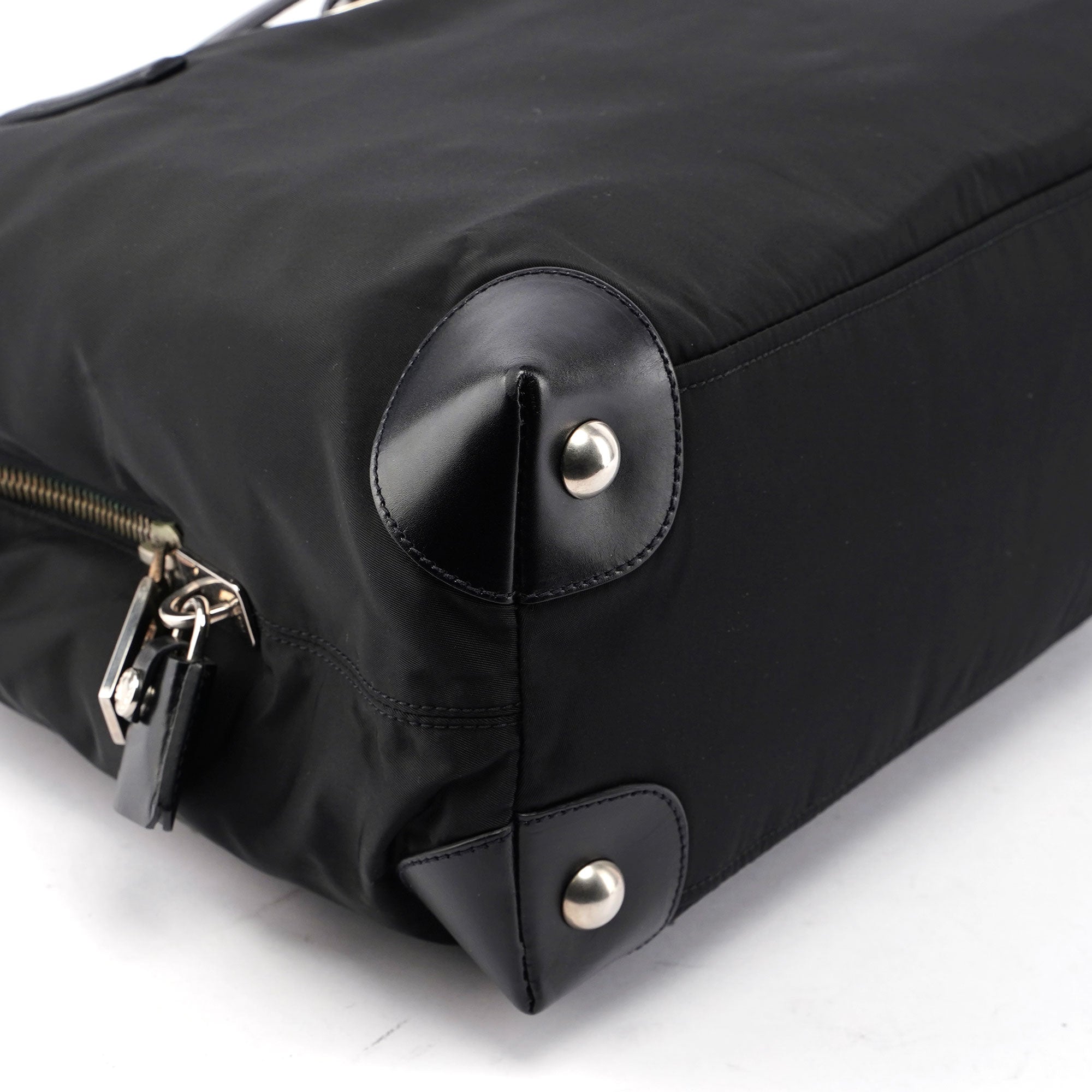 Prada Black Tessuto Tote