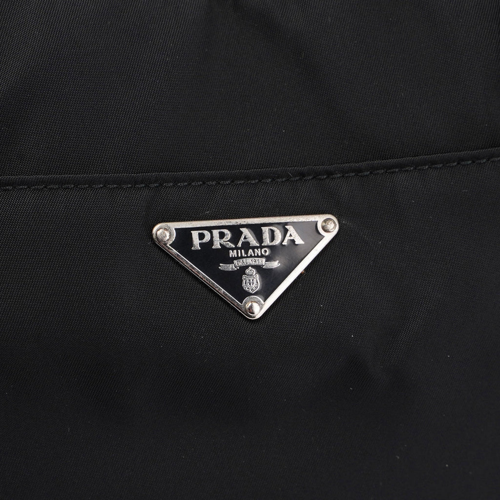 Prada Black Tessuto Tote