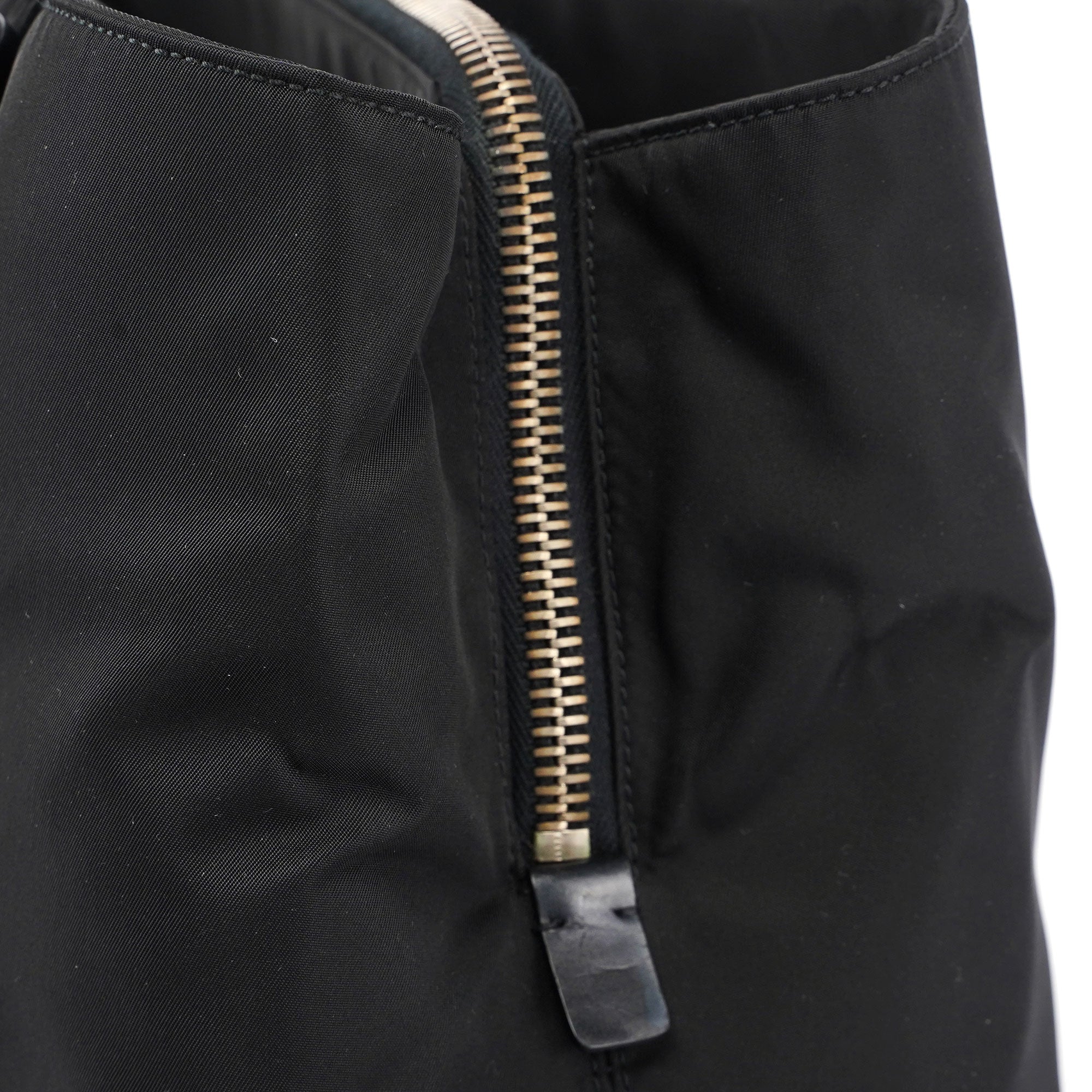 Prada Black Tessuto Tote