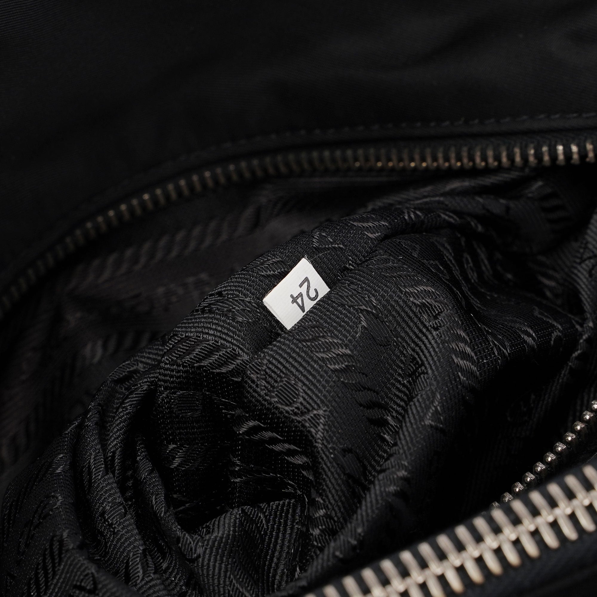 Prada Black Tessuto Tote