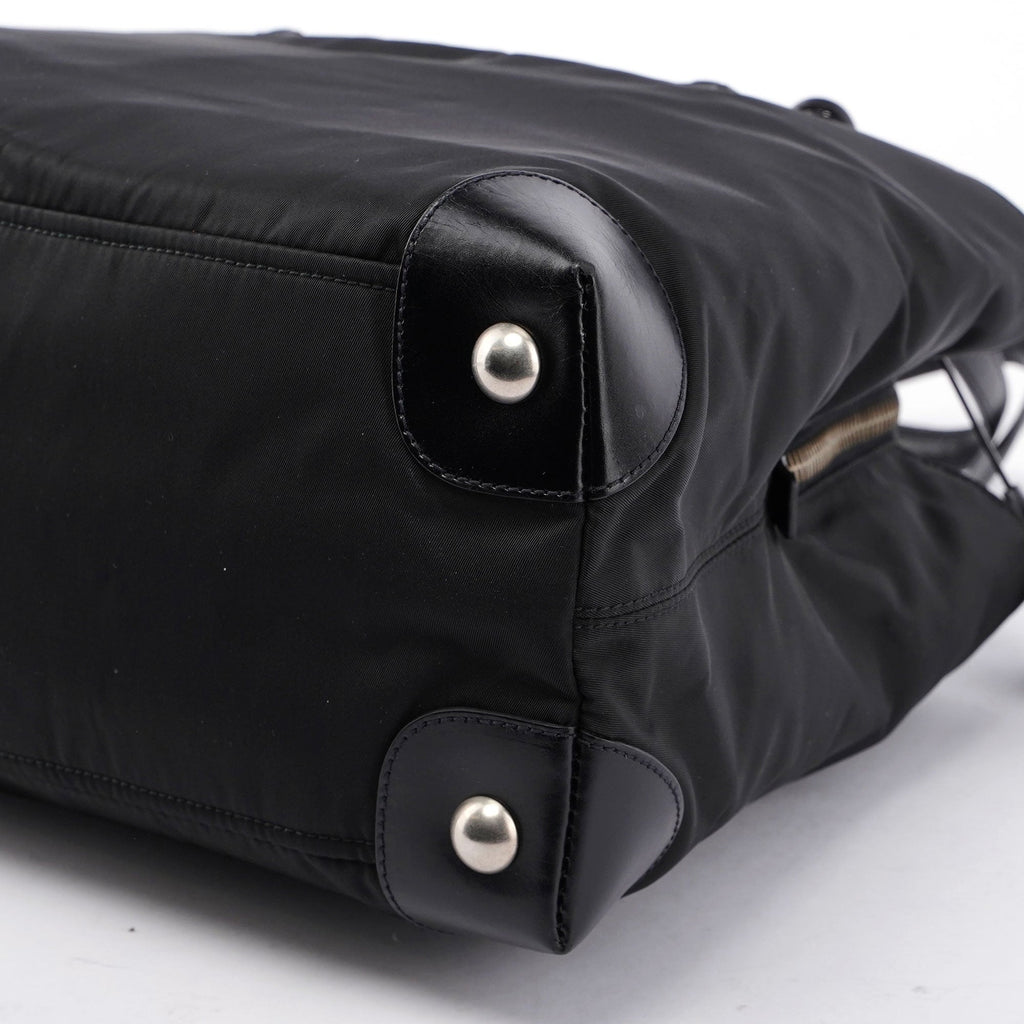 Prada Black Tessuto Tote