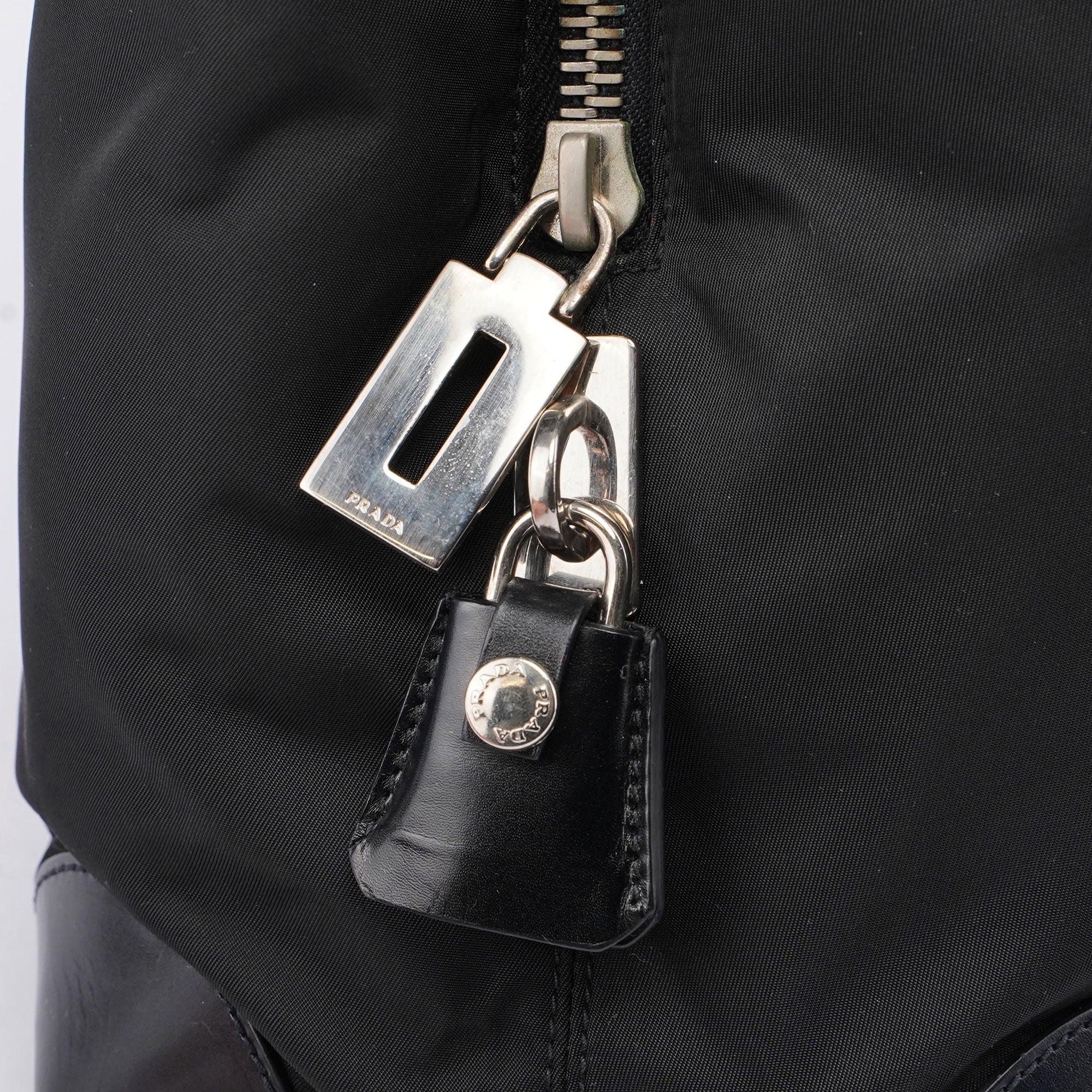 Prada Black Tessuto Tote