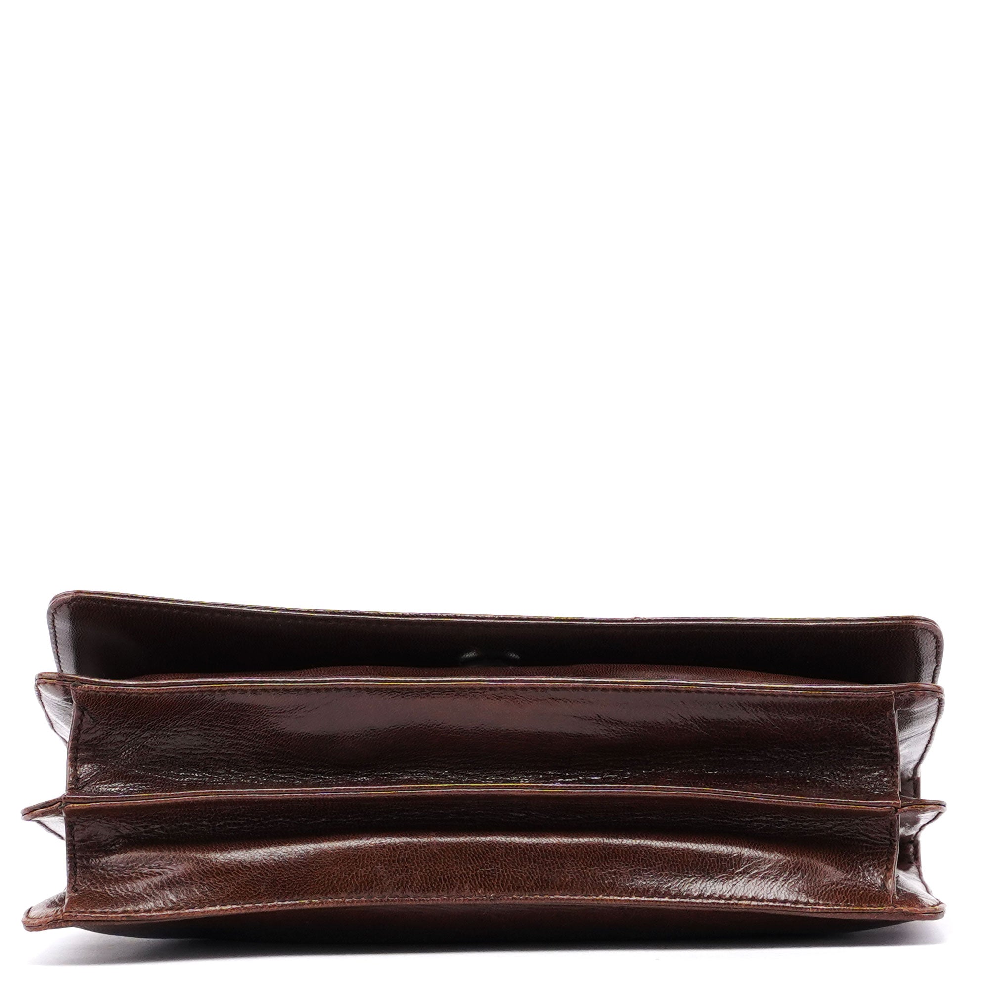 Prada Brown Leather Chain