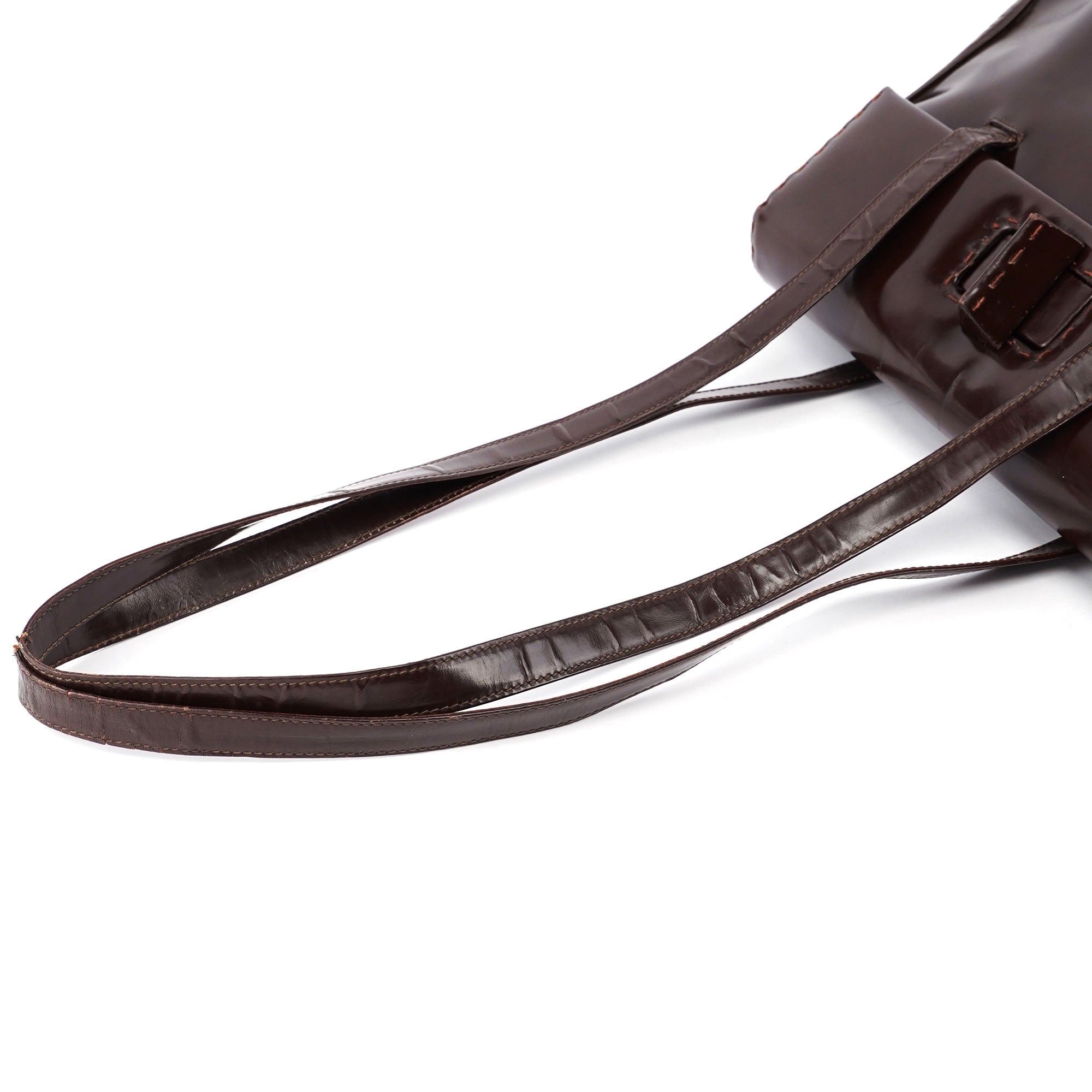 Prada Brown Spazzolato Tote