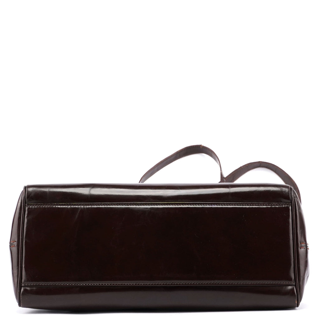 Prada Brown Spazzolato Tote