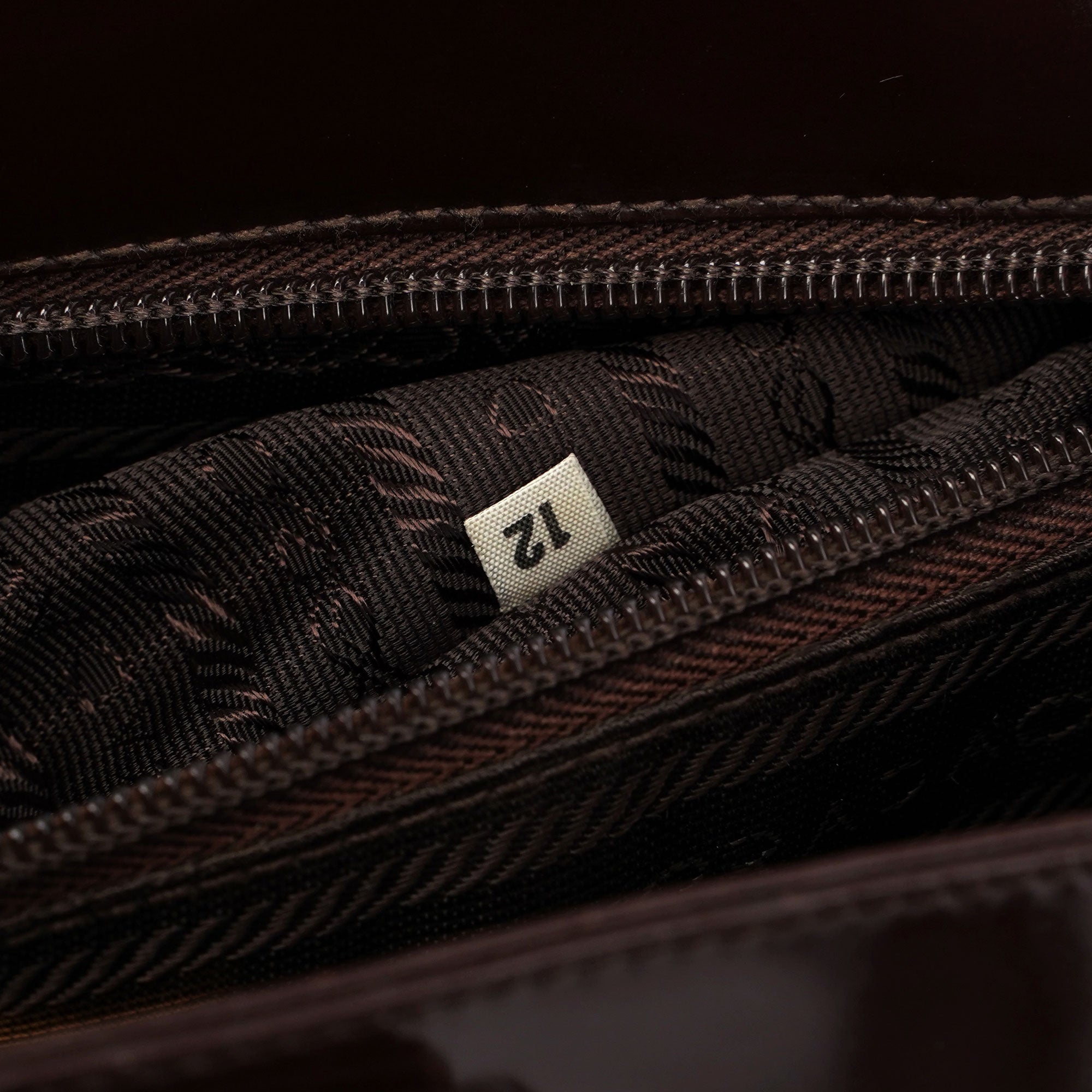 Prada Brown Spazzolato Tote