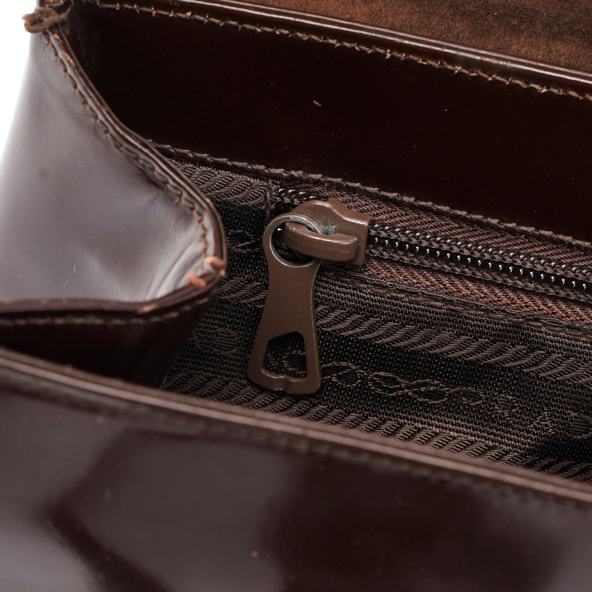Prada Brown Spazzolato Tote