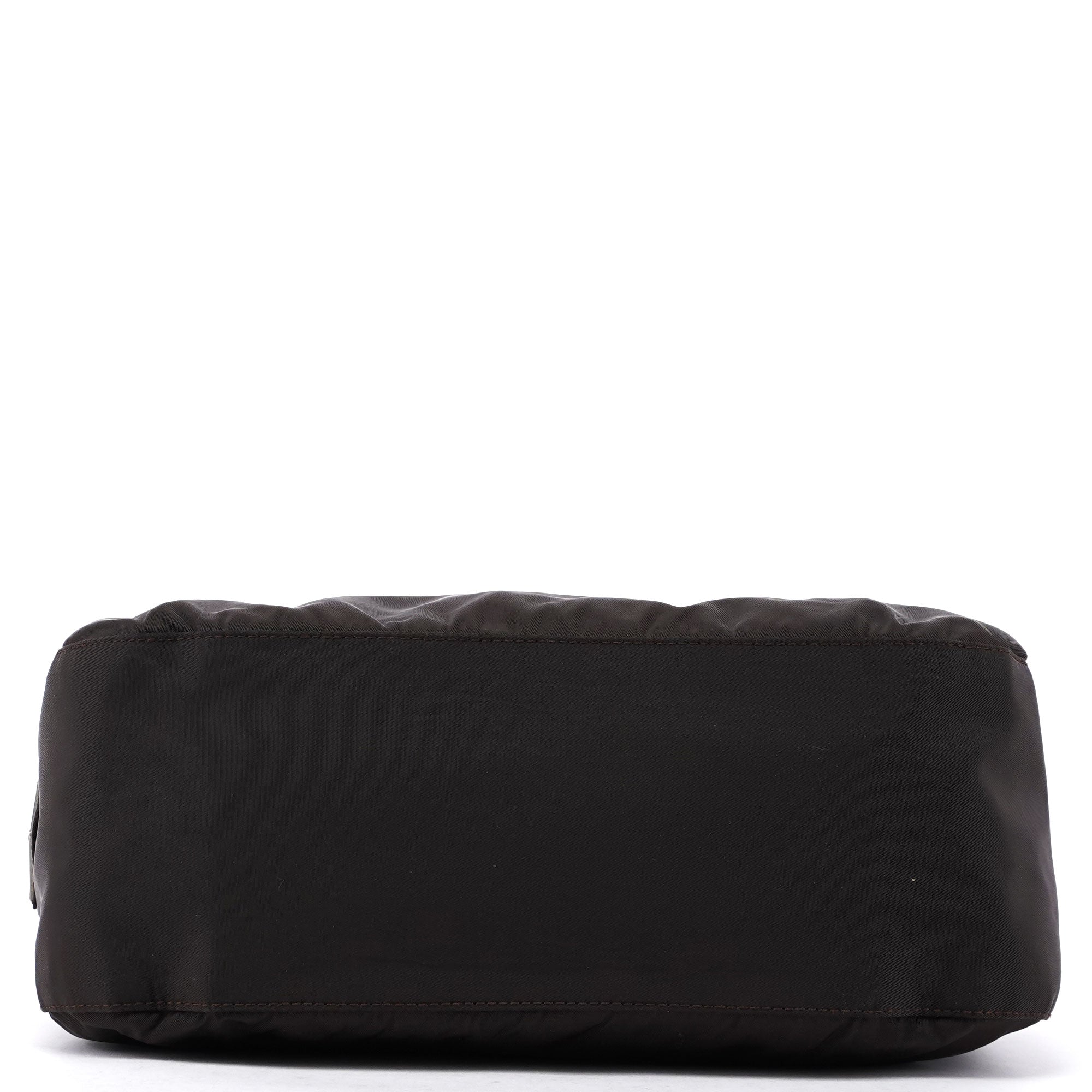 Prada Brown Tessuto Plastic Shoulder Bag