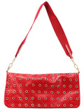 Prada Red Leather Shoulder Bag