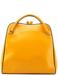 Prada Yellow Leather Handbag
