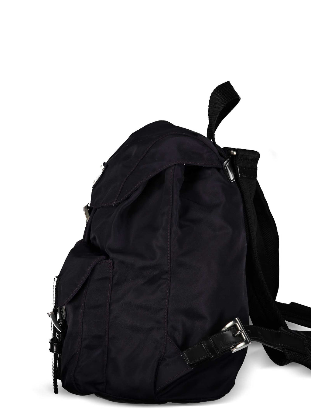 Purple Medium Tessuto Nylon Backpack