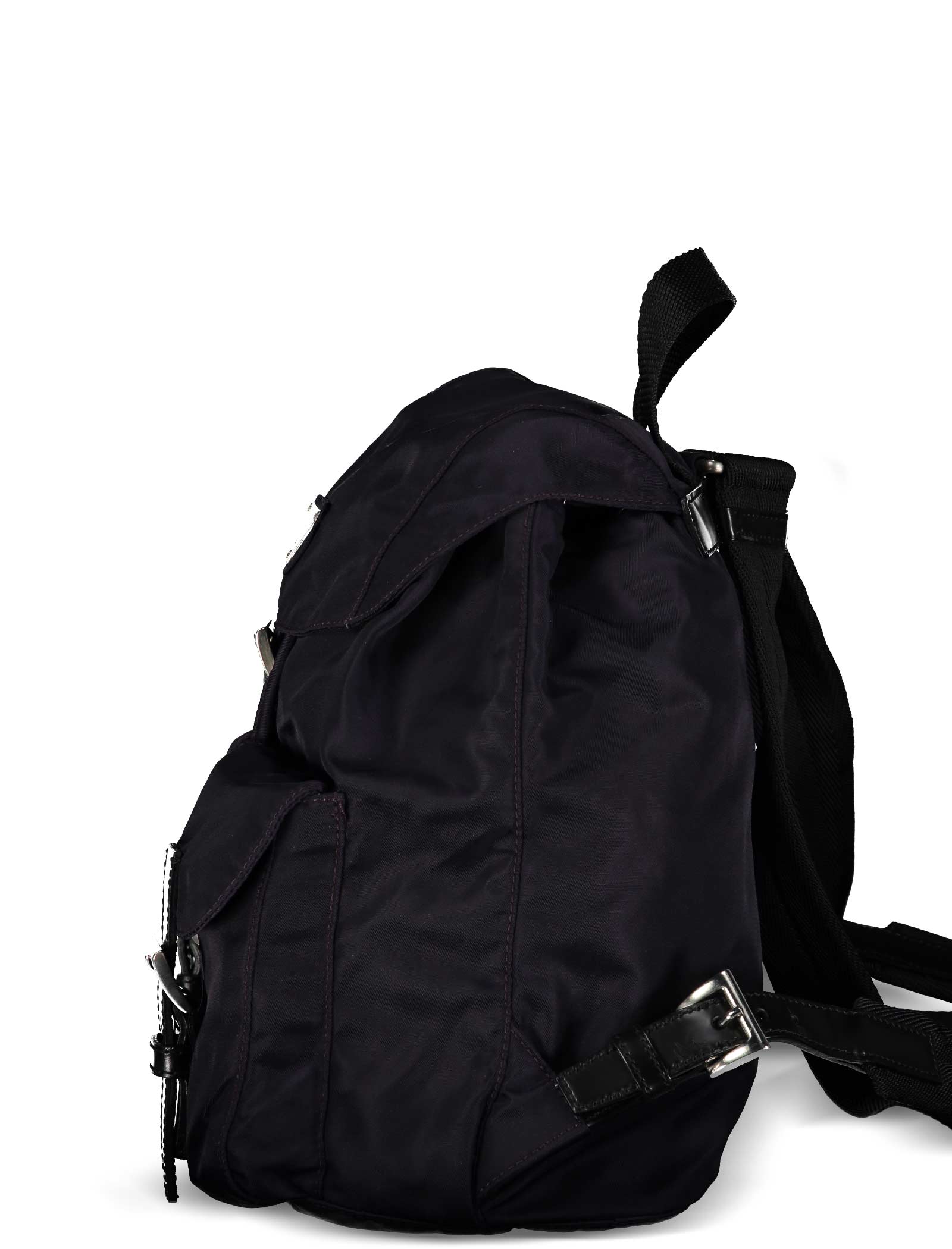 Purple Medium Tessuto Nylon Backpack