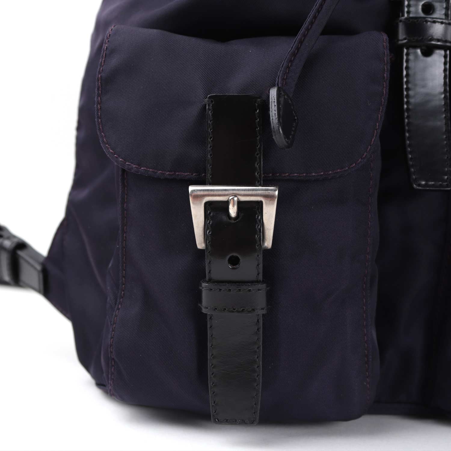 Purple Medium Tessuto Nylon Backpack