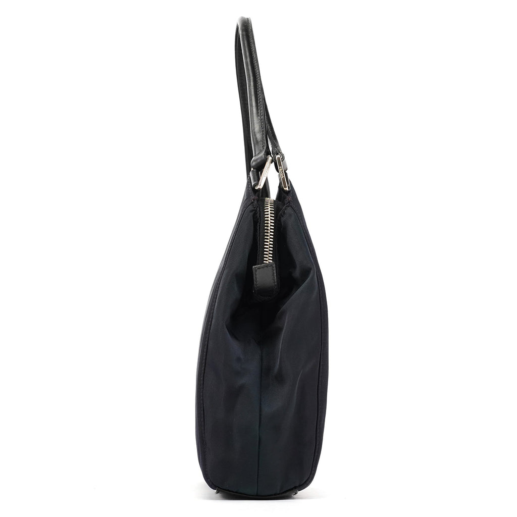 Purple Nylon Tessuto Chic Shoulder Bag