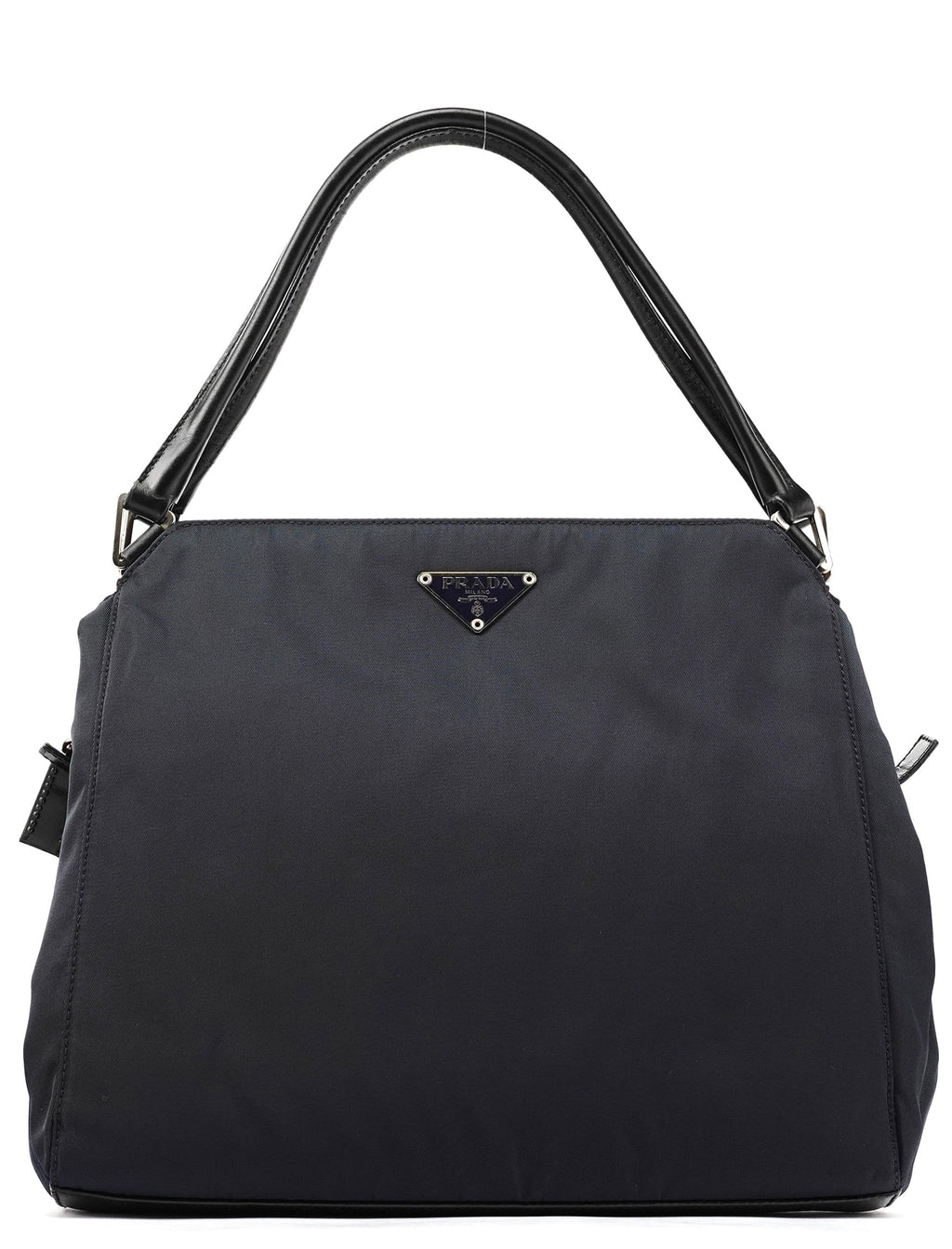 Purple Nylon Tessuto Chic Shoulder Bag
