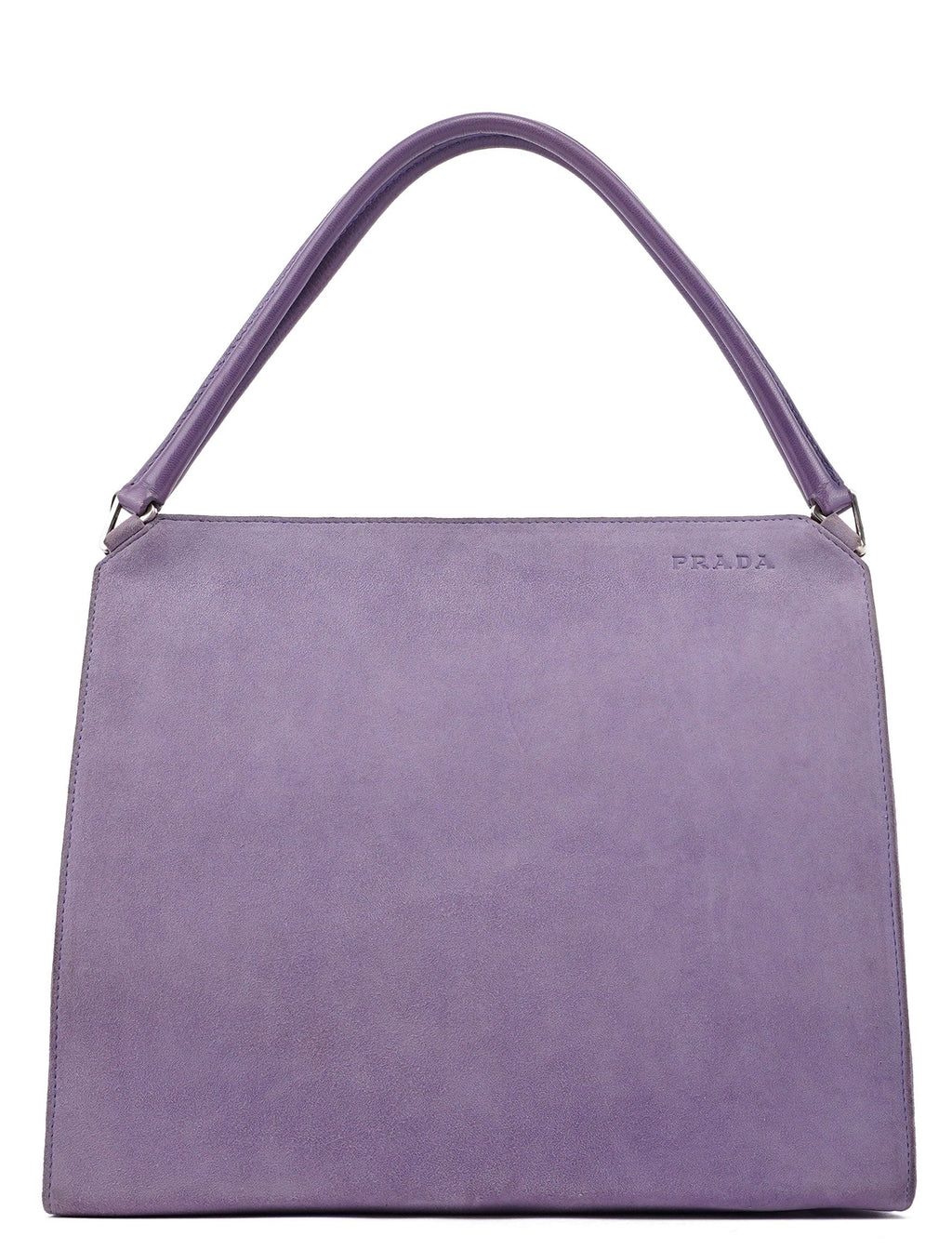 Purple Scamosciato Chic Shoulder Bag