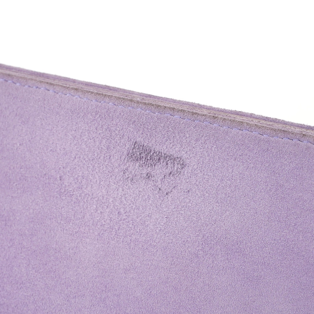 Purple Scamosciato Chic Shoulder Bag