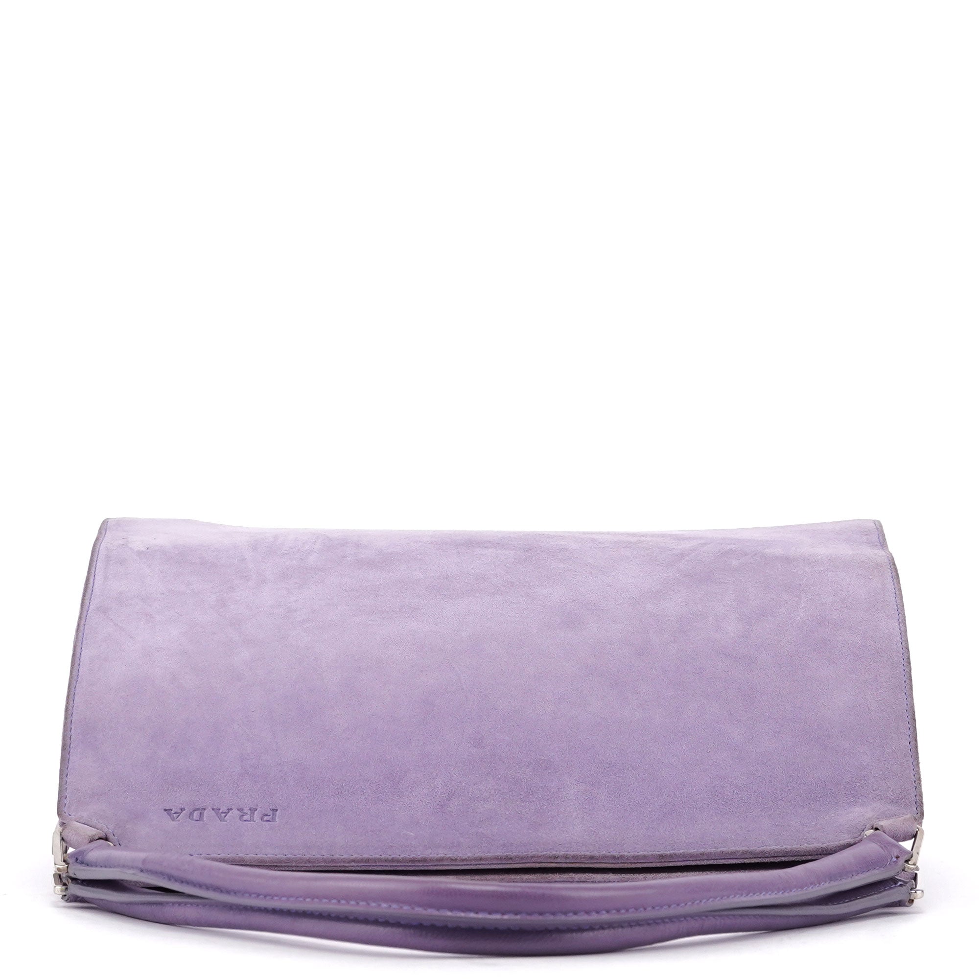 Purple Scamosciato Chic Shoulder Bag
