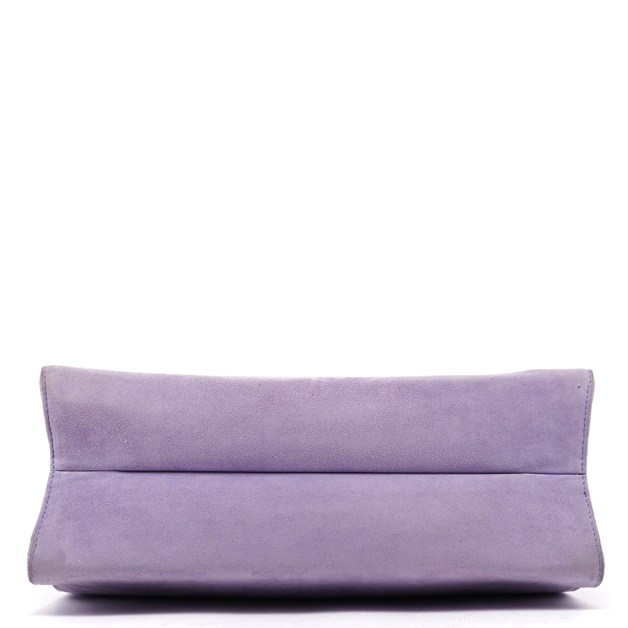 Purple Scamosciato Chic Shoulder Bag