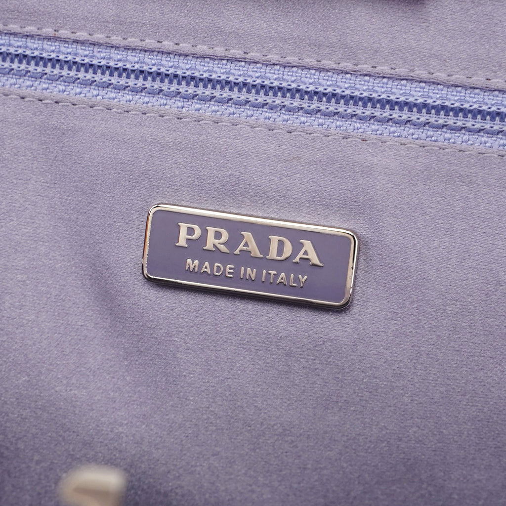 Purple Scamosciato Chic Shoulder Bag