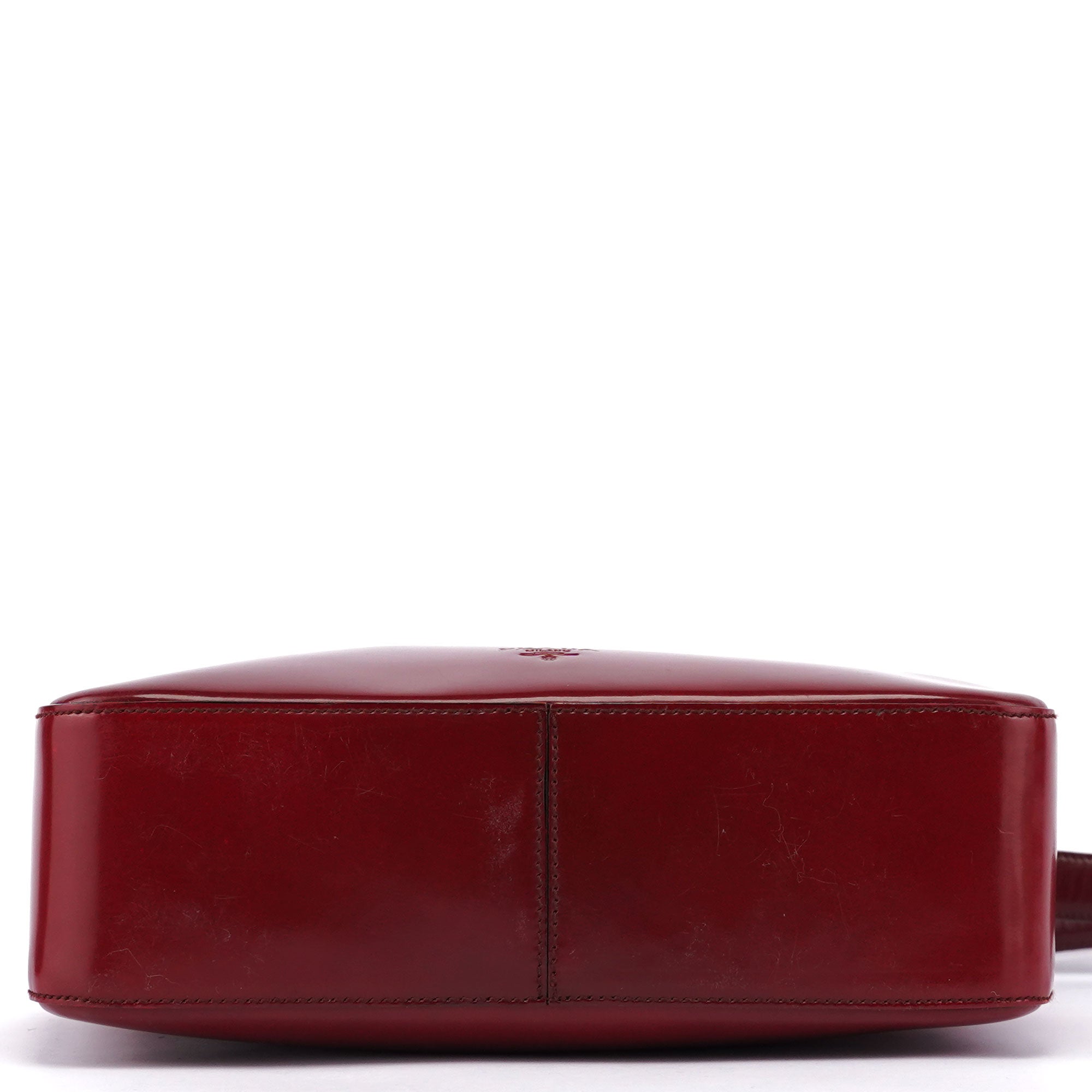 Red Spazzolato Crossbody