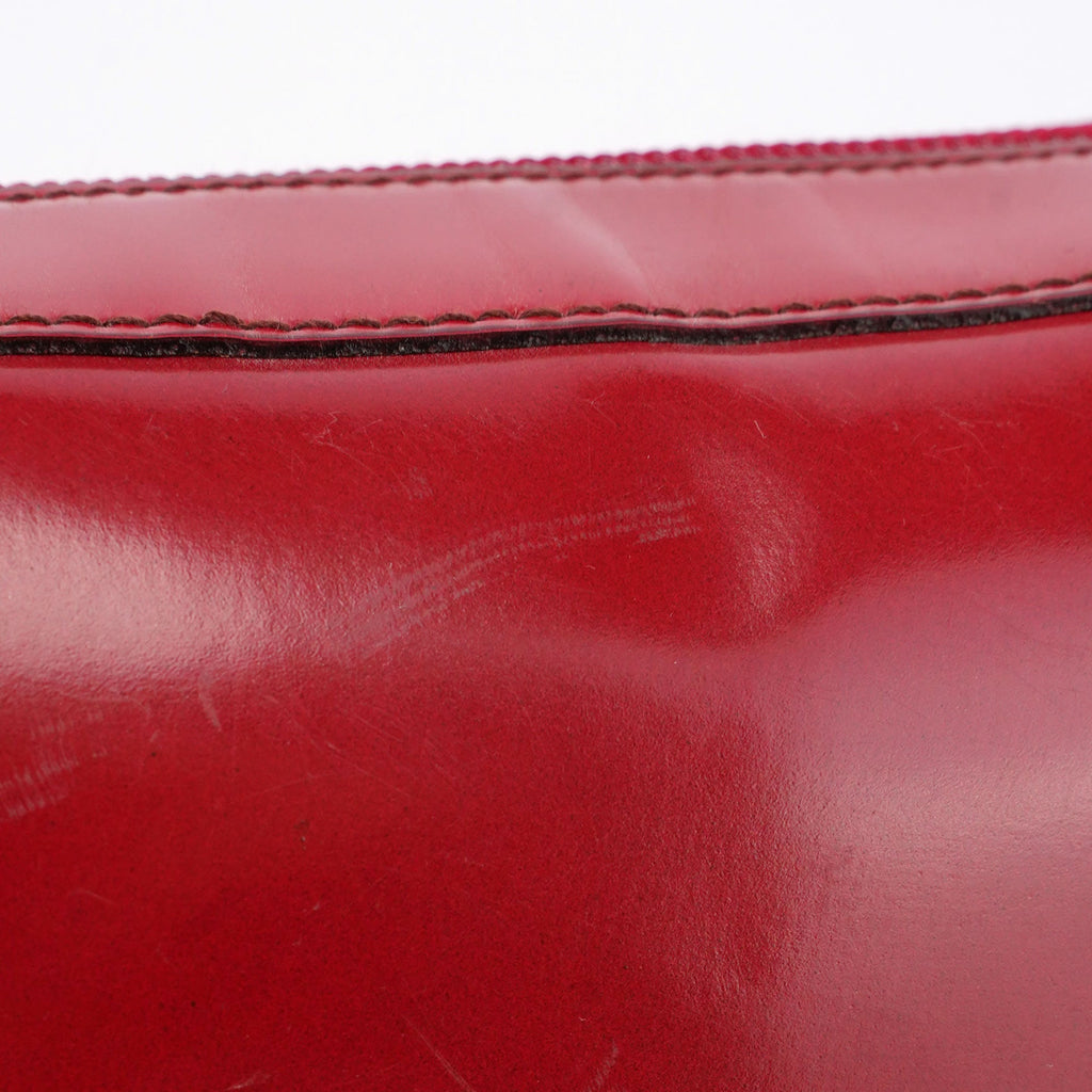 Red Spazzolato Crossbody