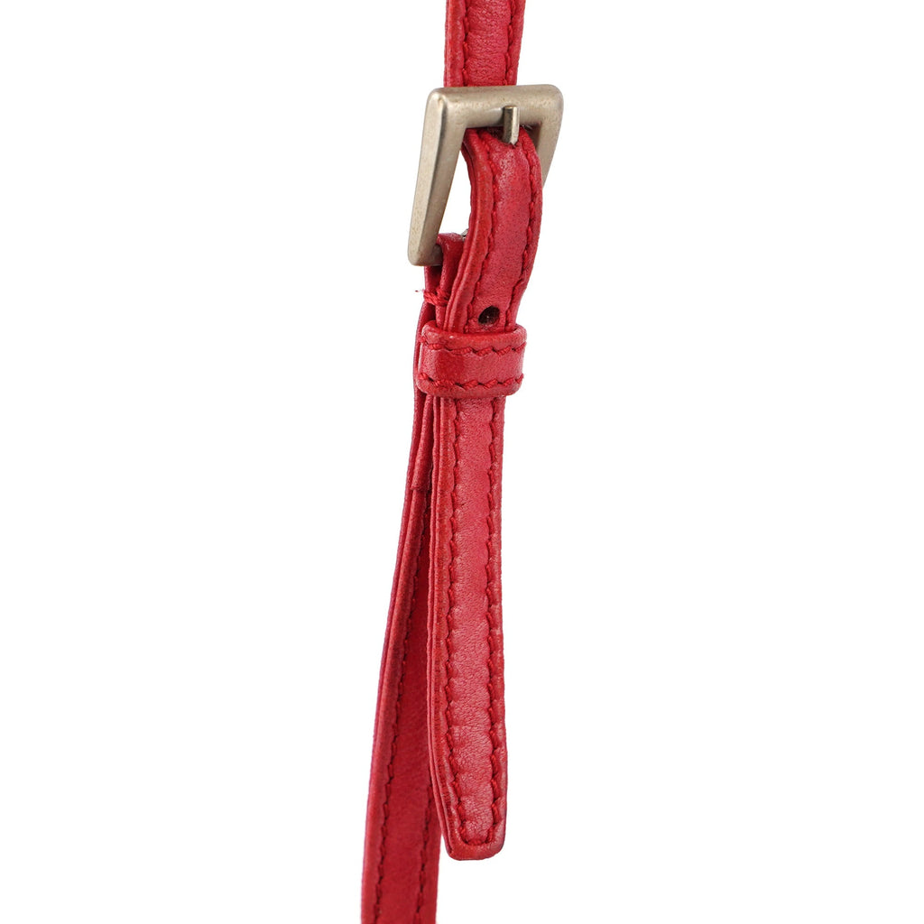 Red Tessuto Clutch Bag