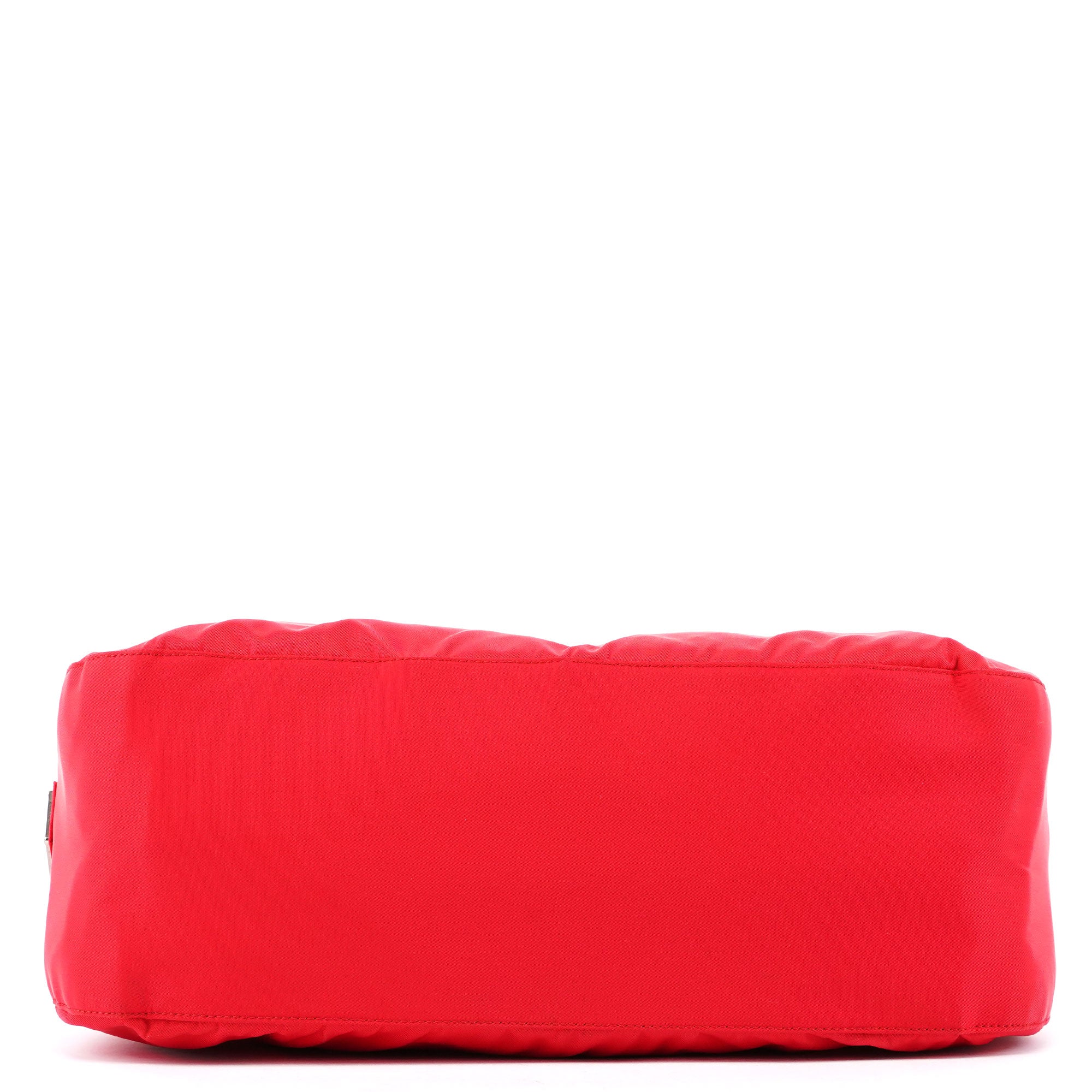Red Tessuto Plastic Shoulder Bag