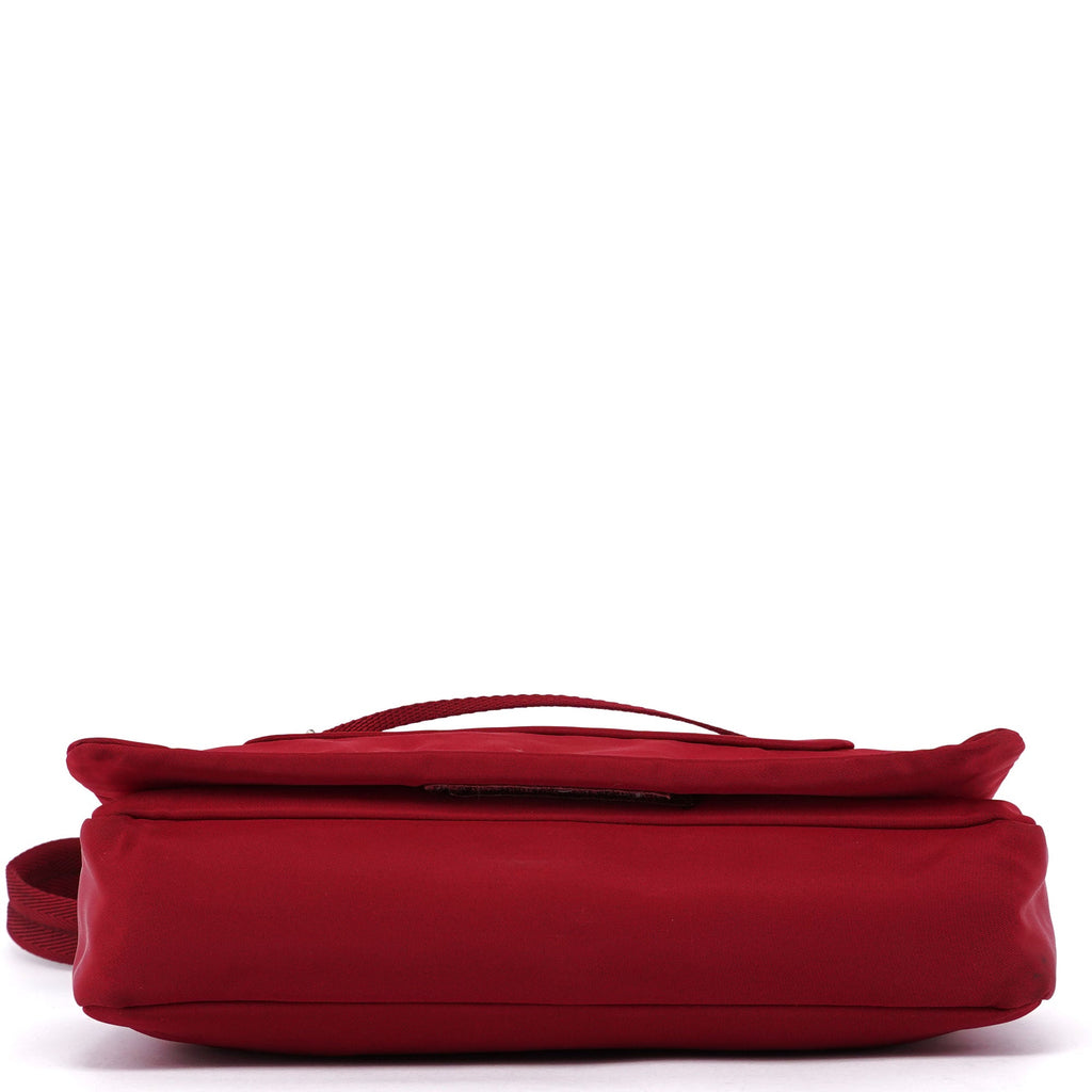 Red Tessuto Shoulder Bag