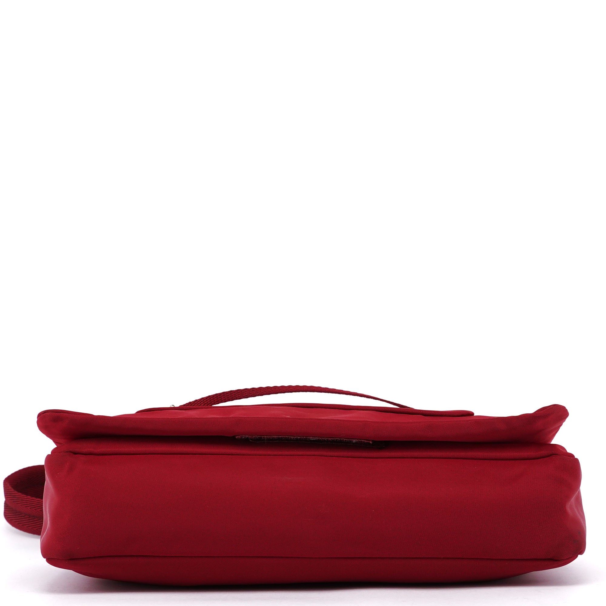 Red Tessuto Shoulder Bag