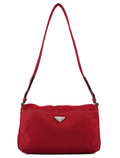 Red Tessuto Shoulder Bag