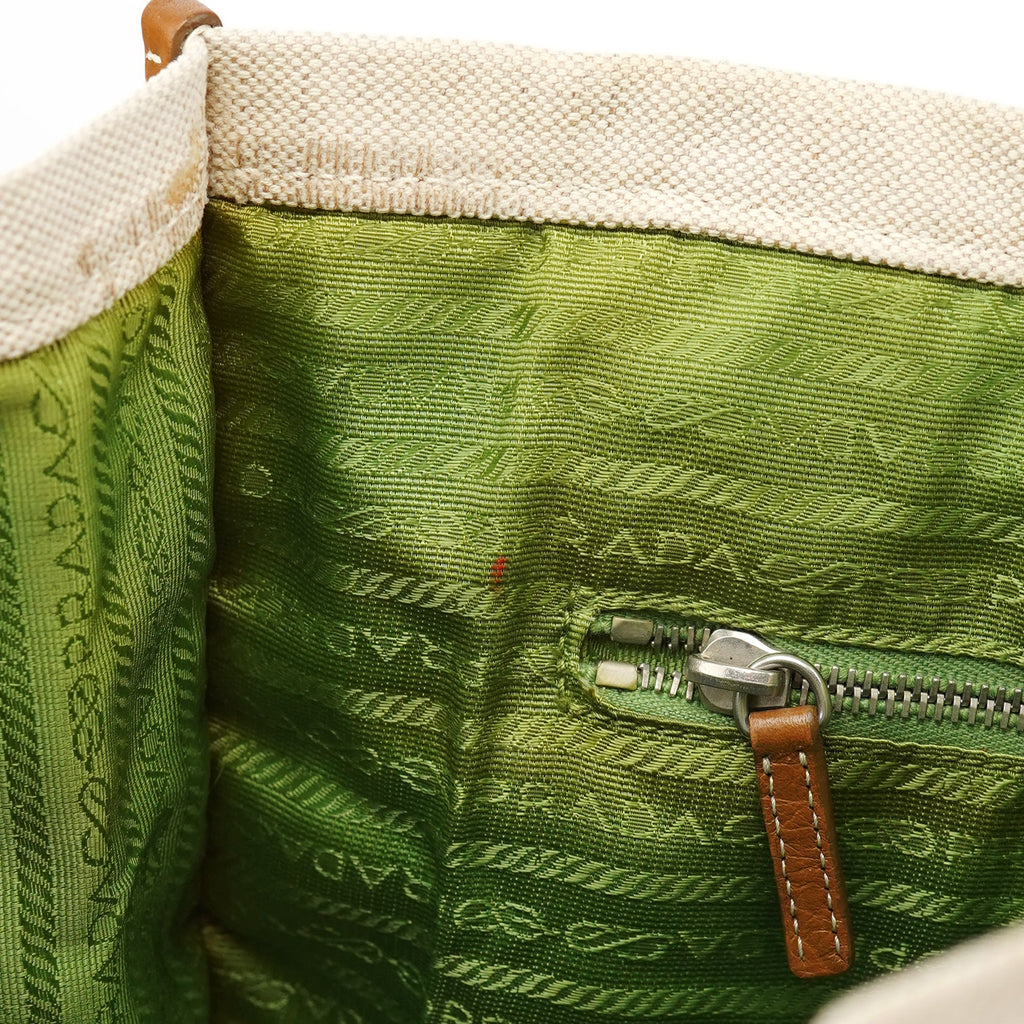 Spring 1999 Beige Canapa Tote Bag