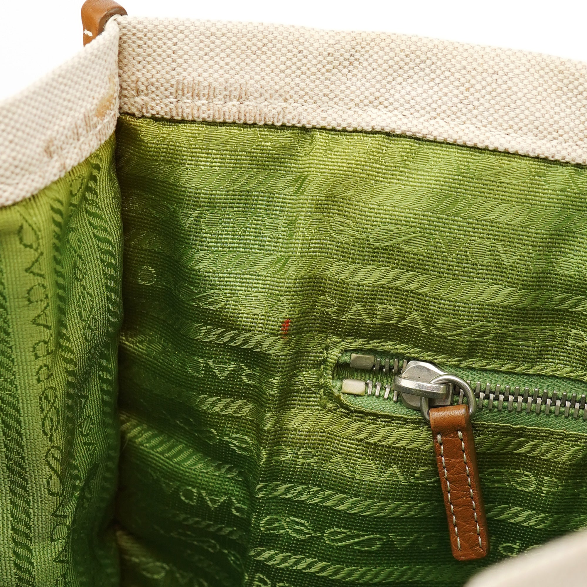Spring 1999 Beige Canapa Tote Bag