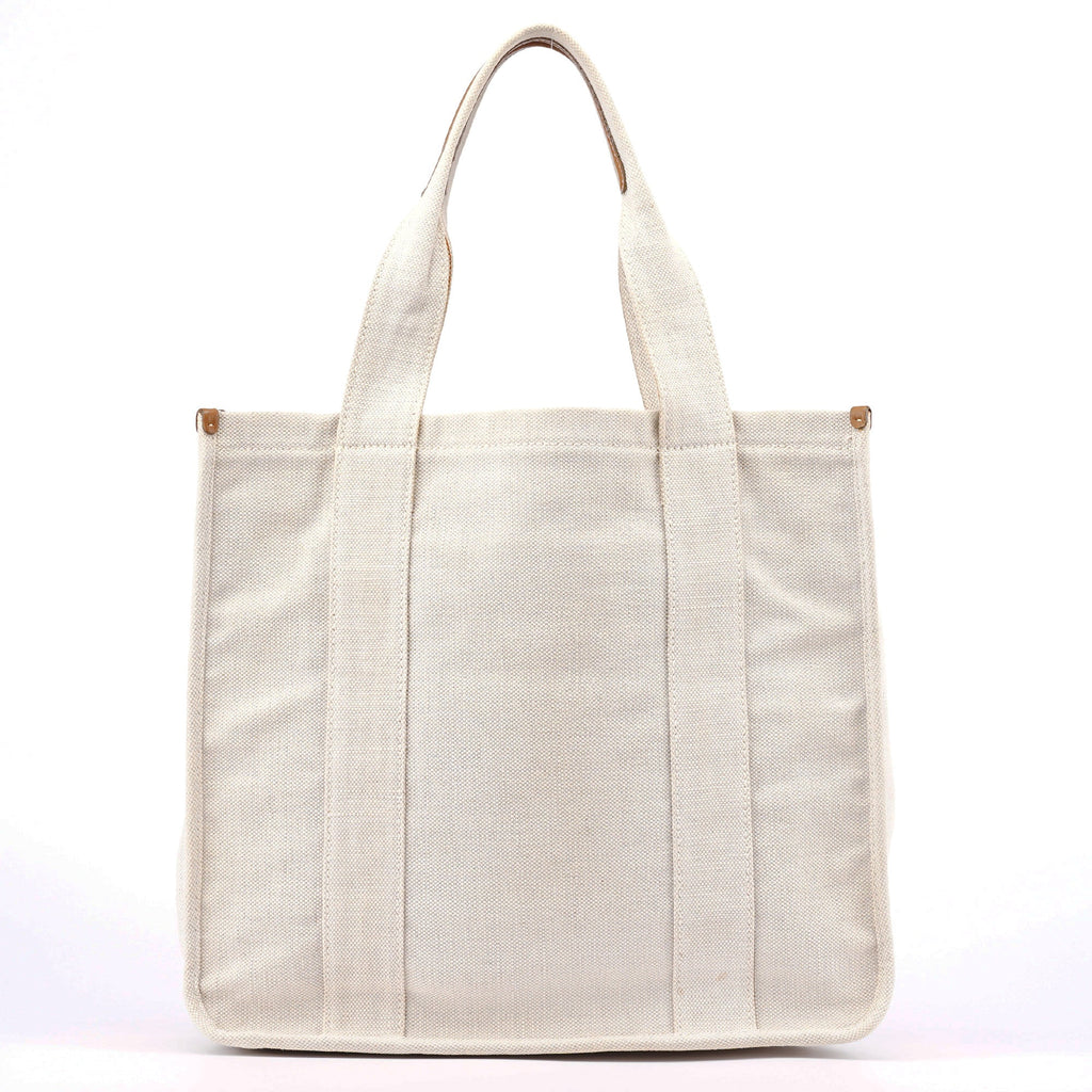 Spring 1999 Beige Canapa Tote Bag