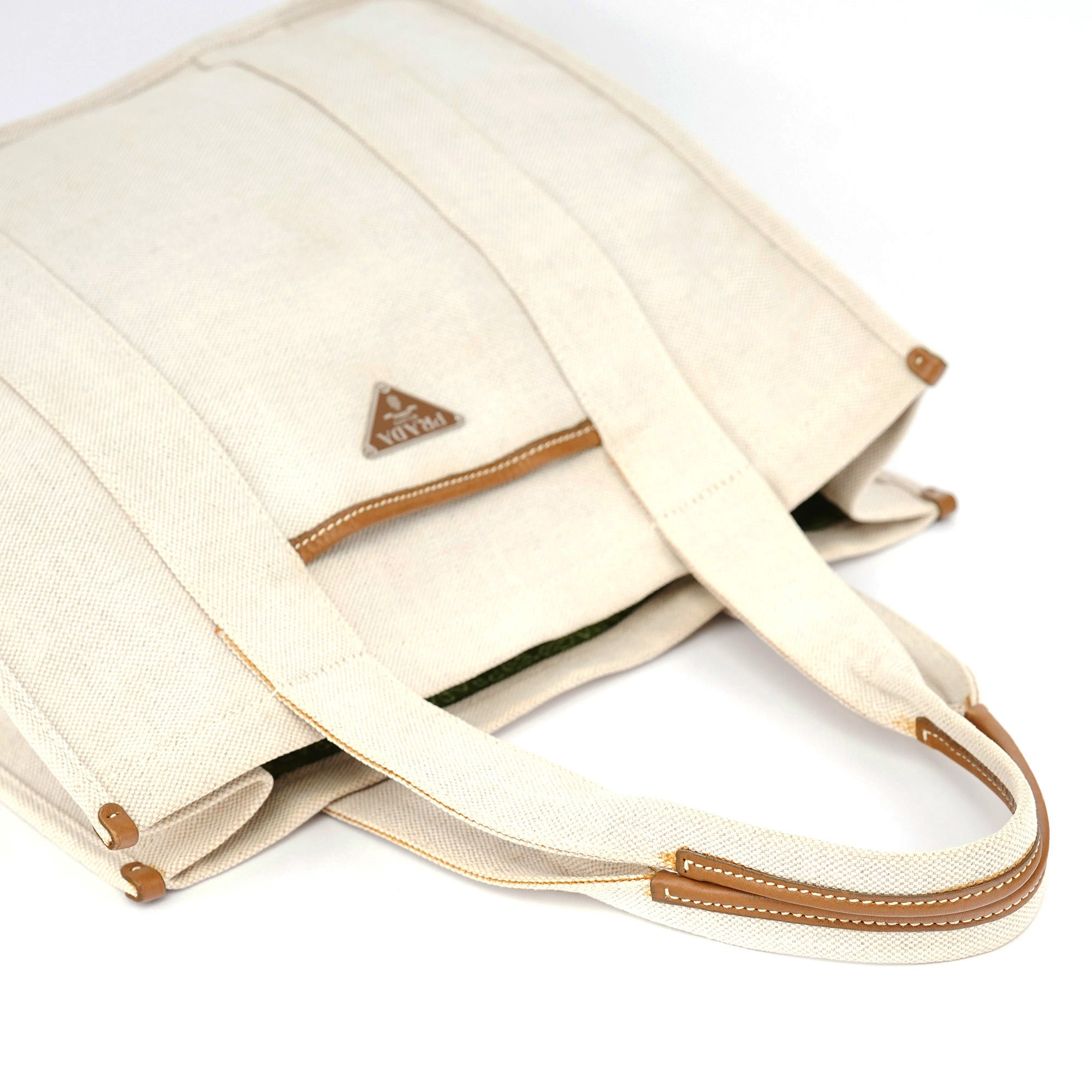 Spring 1999 Beige Canapa Tote Bag