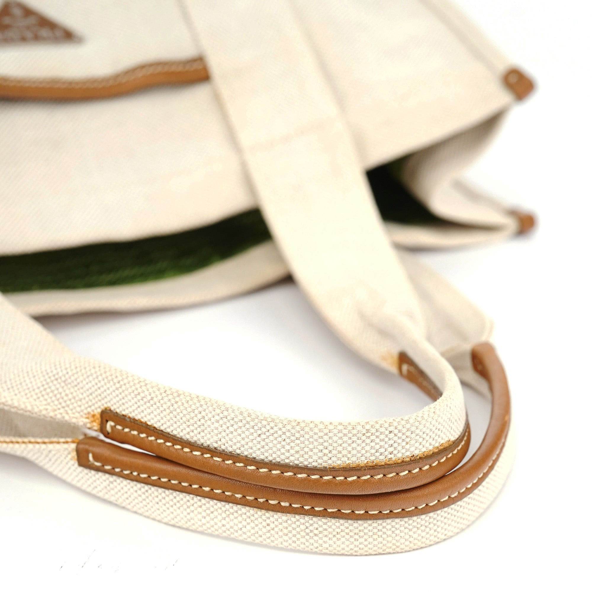 Spring 1999 Beige Canapa Tote Bag