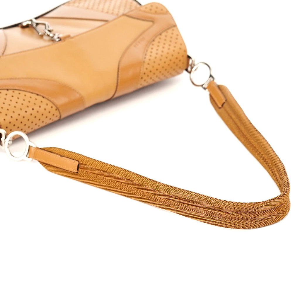 Spring 2000 Beige Calfskin Hobo Shoulder Bag