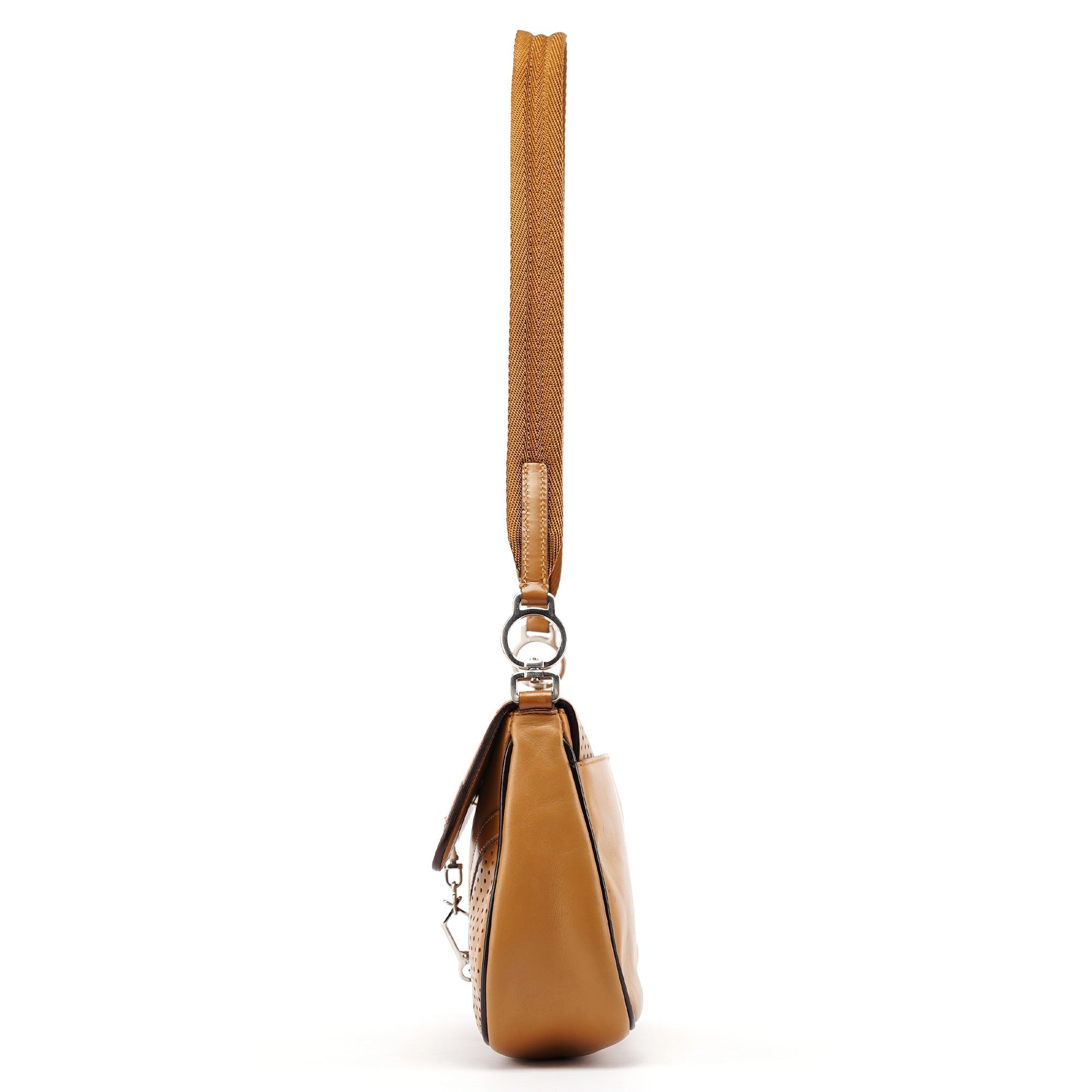 Spring 2000 Beige Calfskin Hobo Shoulder Bag