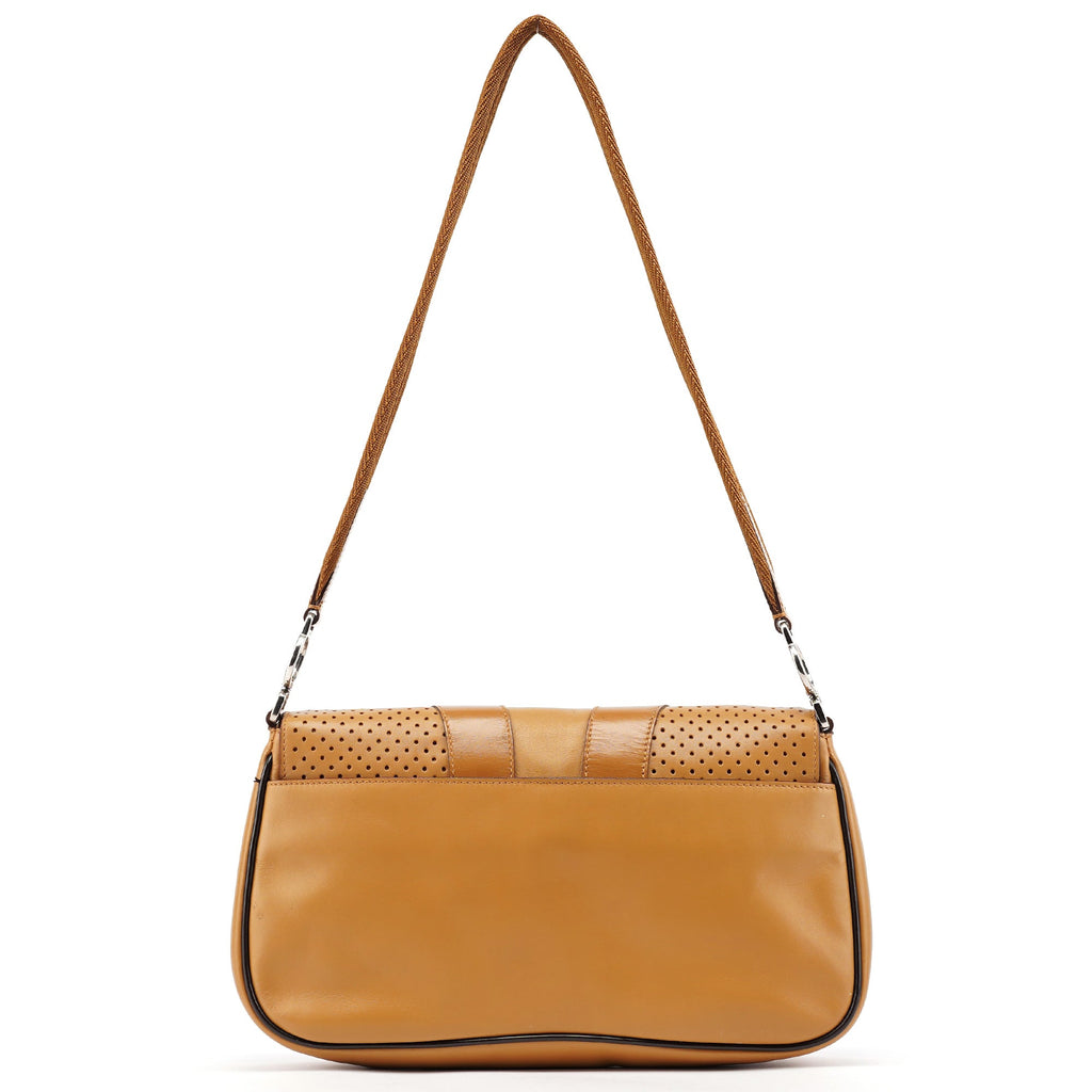 Spring 2000 Beige Calfskin Hobo Shoulder Bag